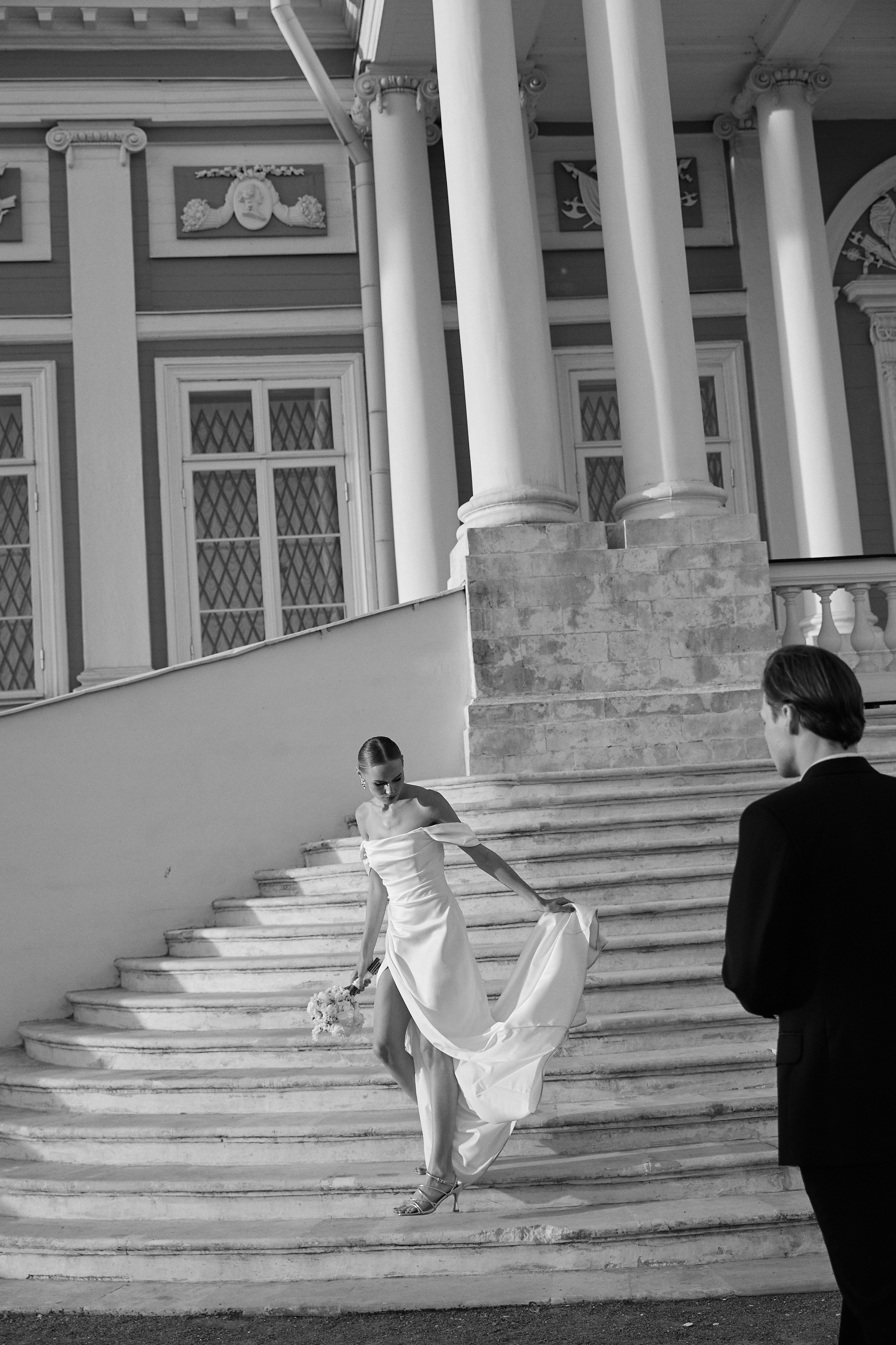 Прогулка в Кусково — Наталья и Никита. Свадебный фотограф Москва Калуга