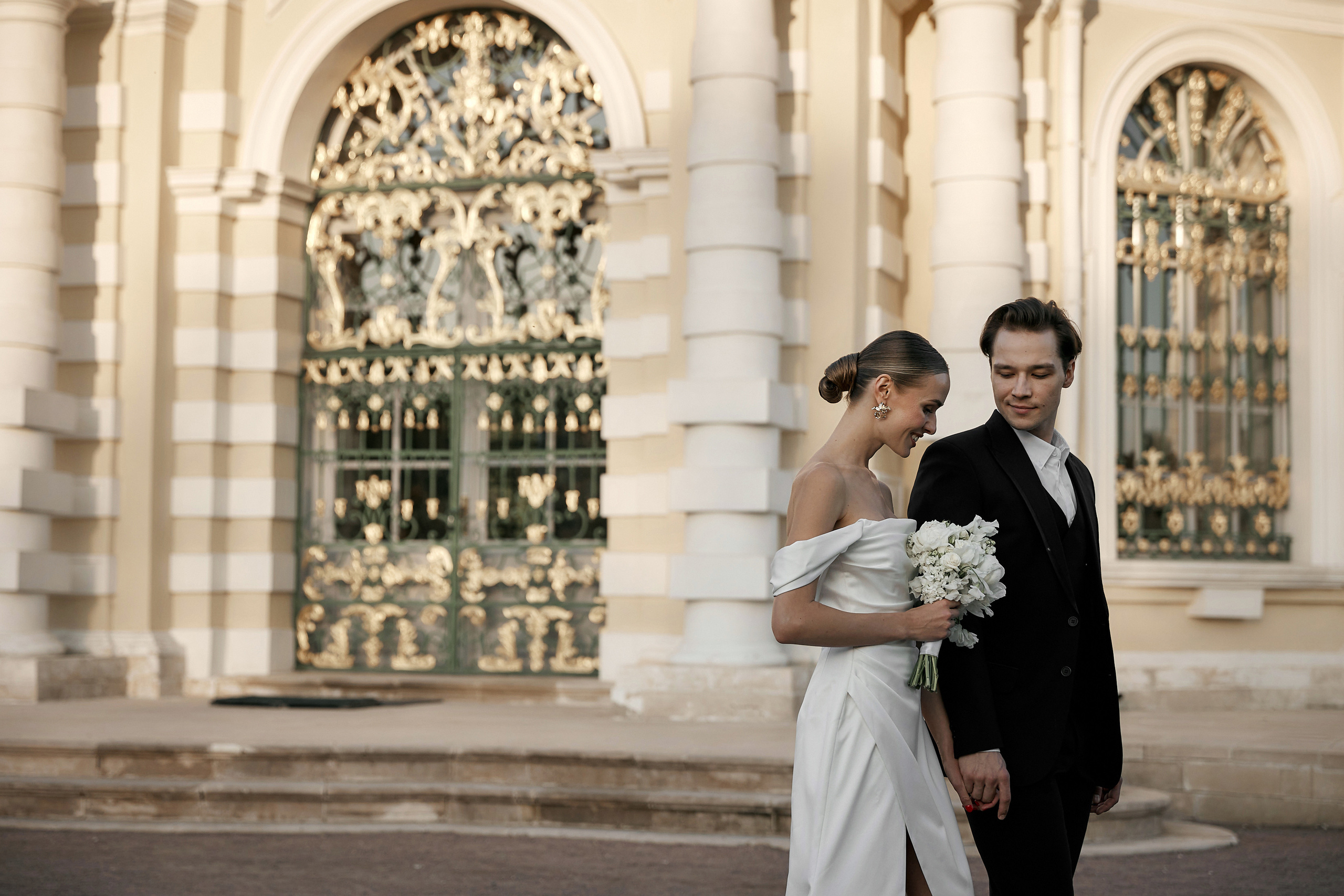 Прогулка в Кусково — Наталья и Никита. Свадебный фотограф Москва Калуга