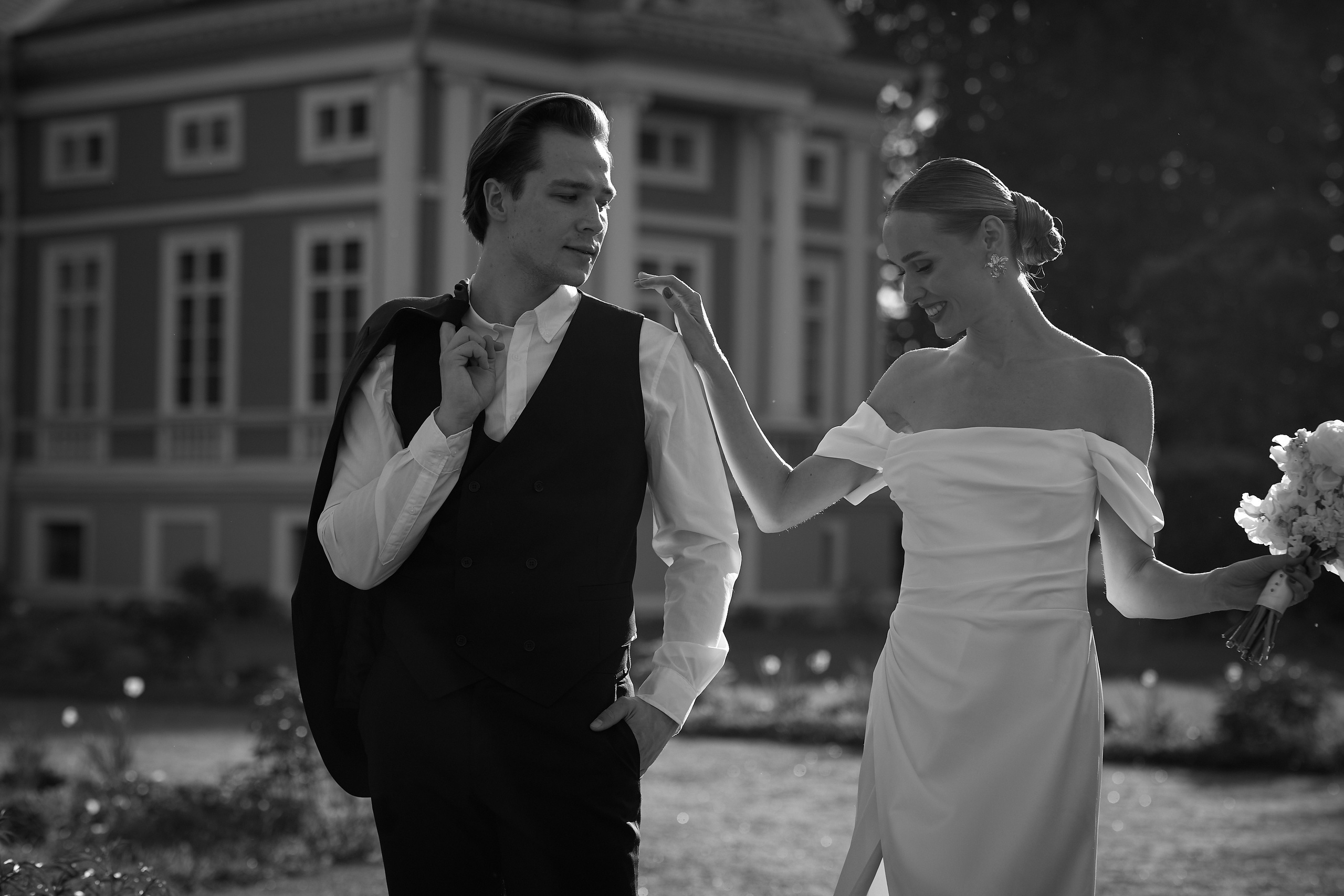 Прогулка в Кусково — Наталья и Никита. Свадебный фотограф Москва Калуга