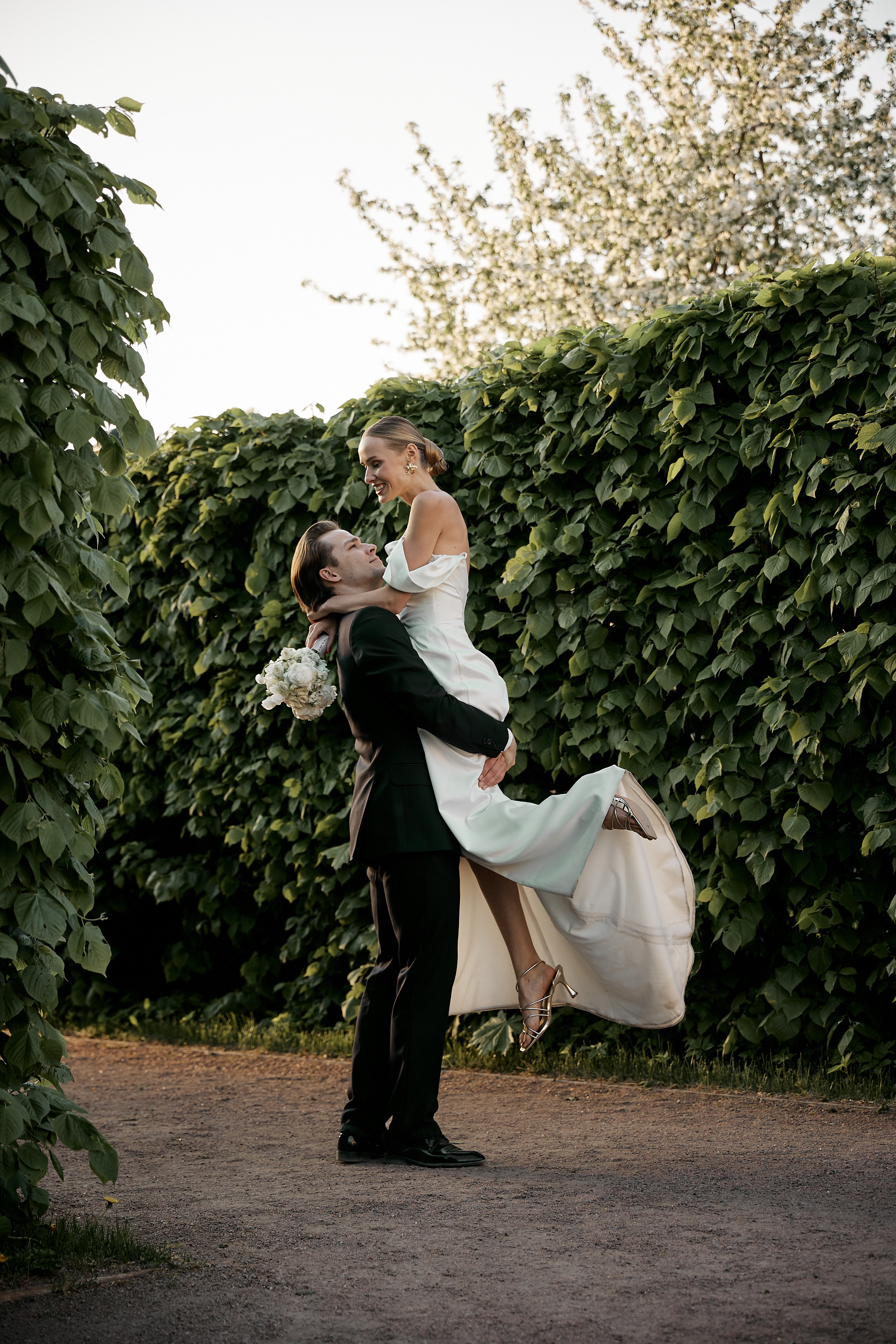 Прогулка в Кусково — Наталья и Никита. Свадебный фотограф Москва Калуга