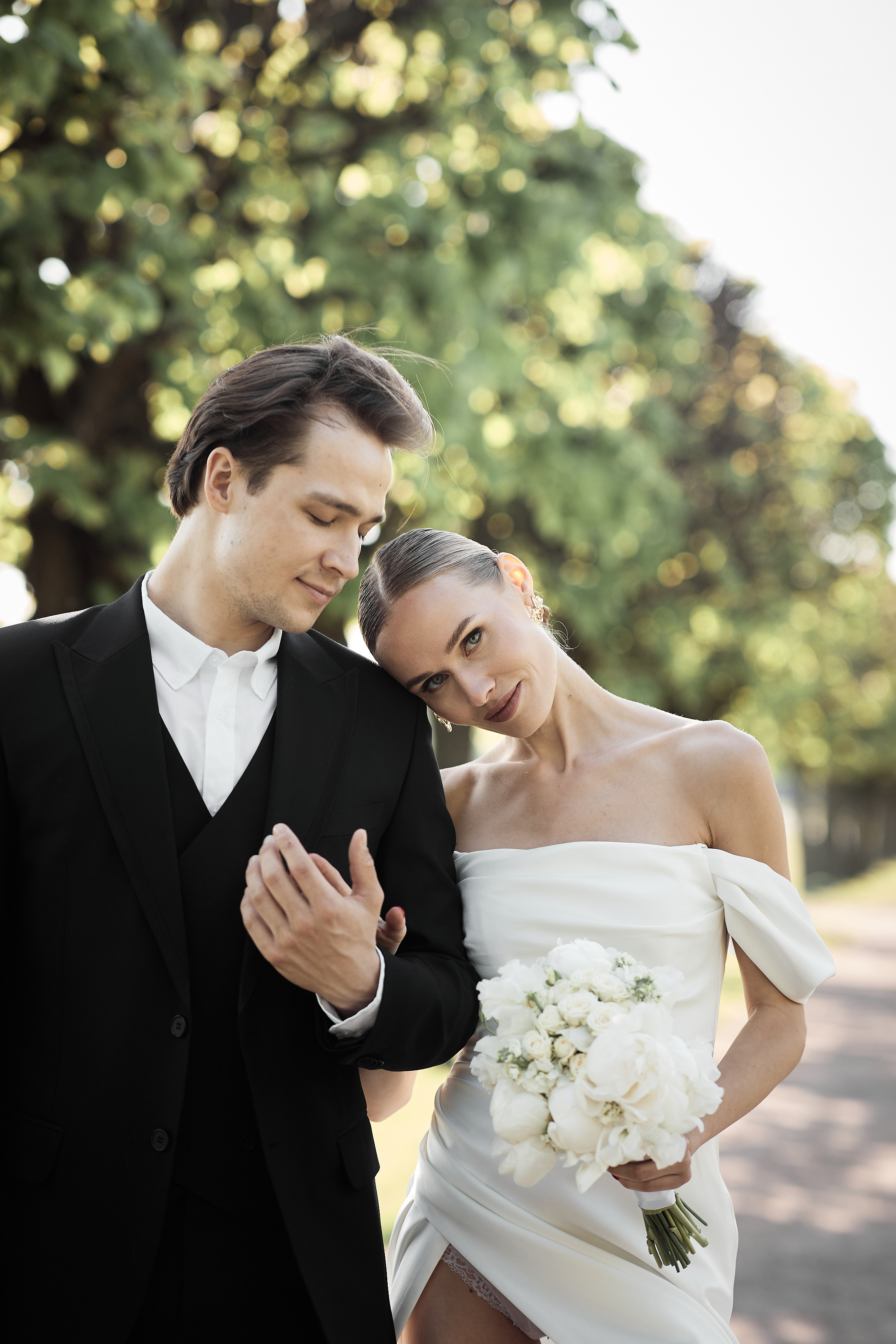 Прогулка в Кусково — Наталья и Никита. Свадебный фотограф Москва Калуга