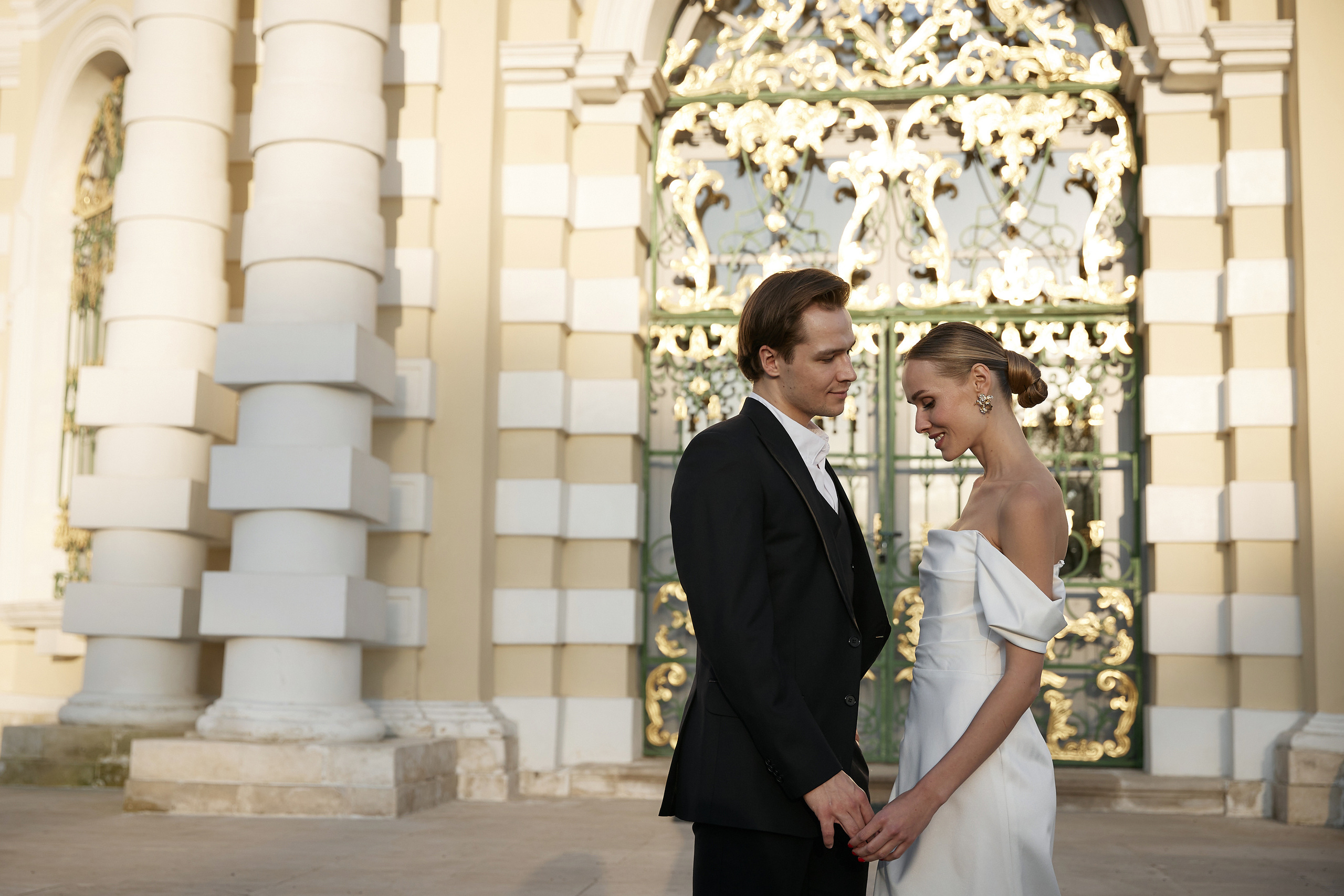 Прогулка в Кусково — Наталья и Никита. Свадебный фотограф Москва Калуга