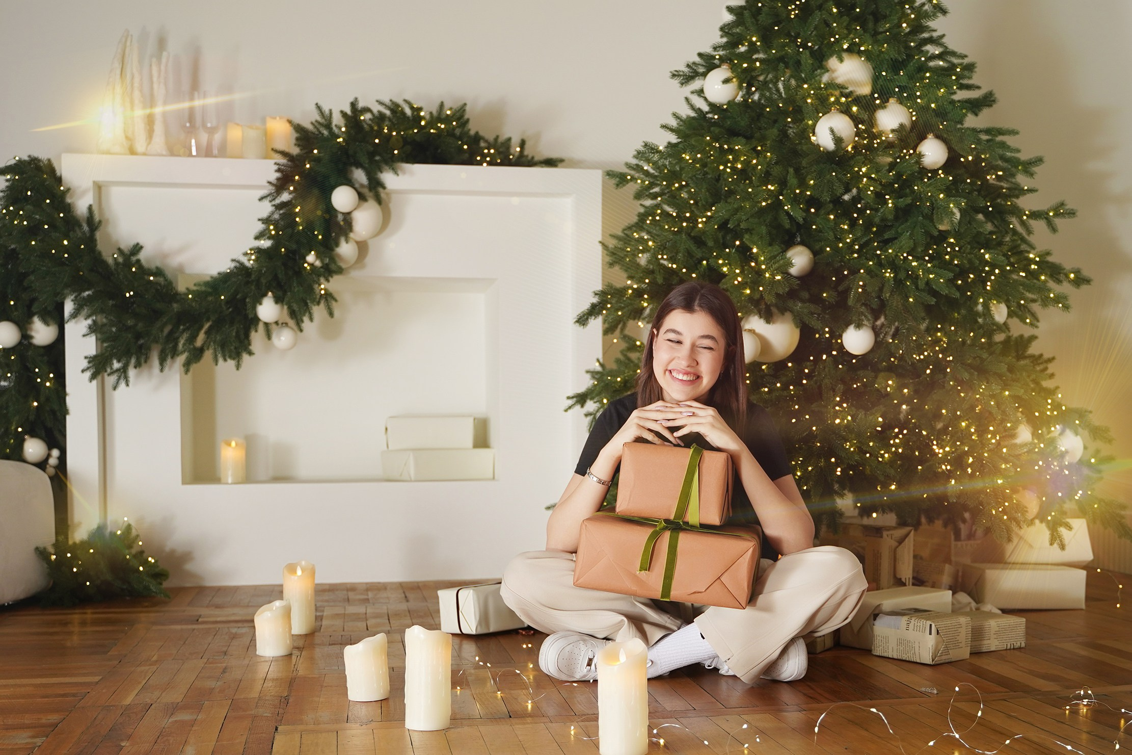 Новый год. Девочки. Фотографы из солнечного Краснодара Вадим и Надежда Митус