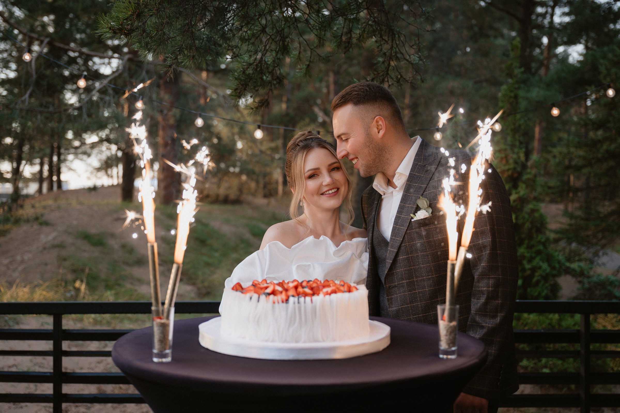 Свадебный ужин в ресторане Атлантис на Финском заливе