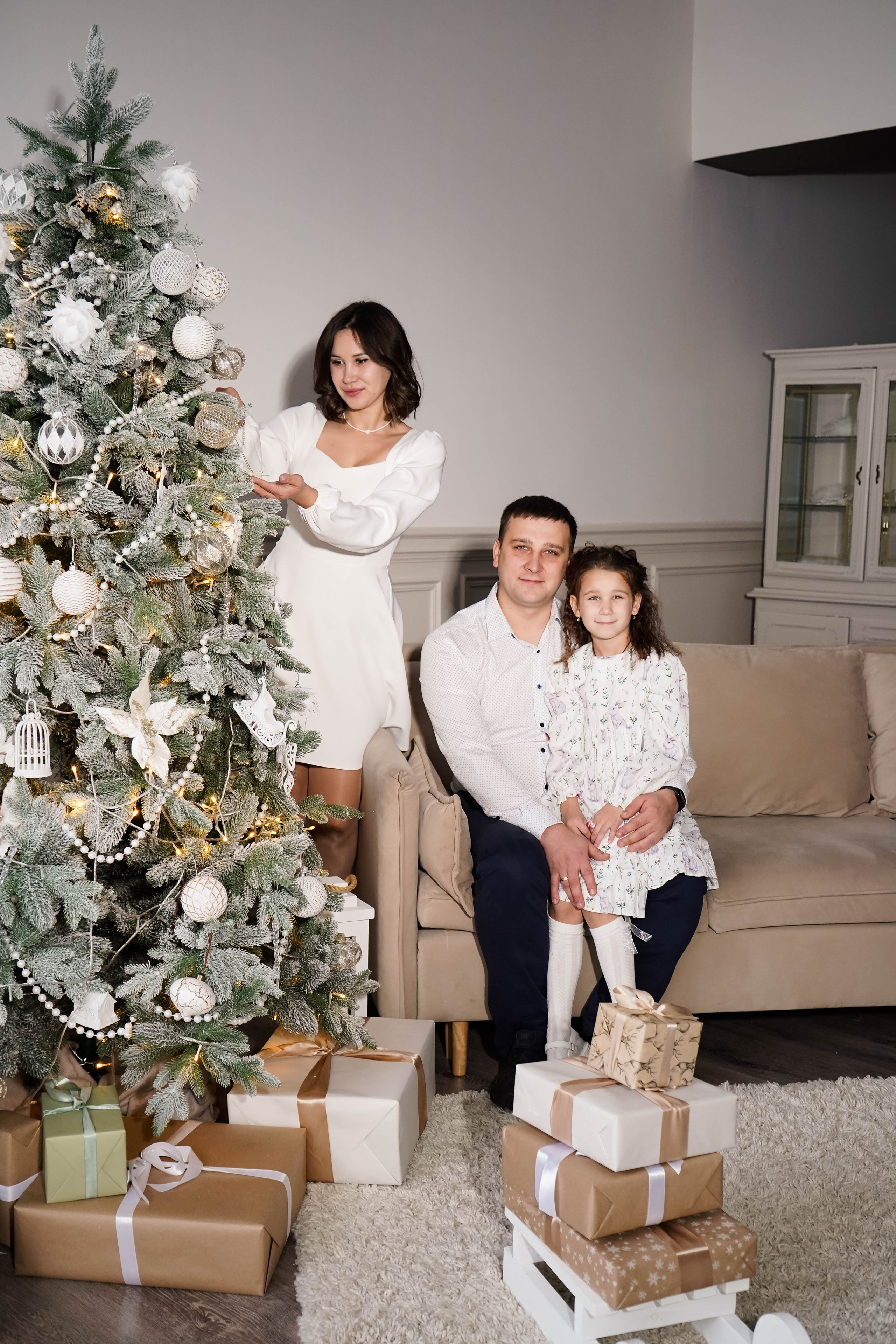 Сергей, Екатерина и Полинока. Семейный и детский фотограф Зеленоград Кудашова Наиля