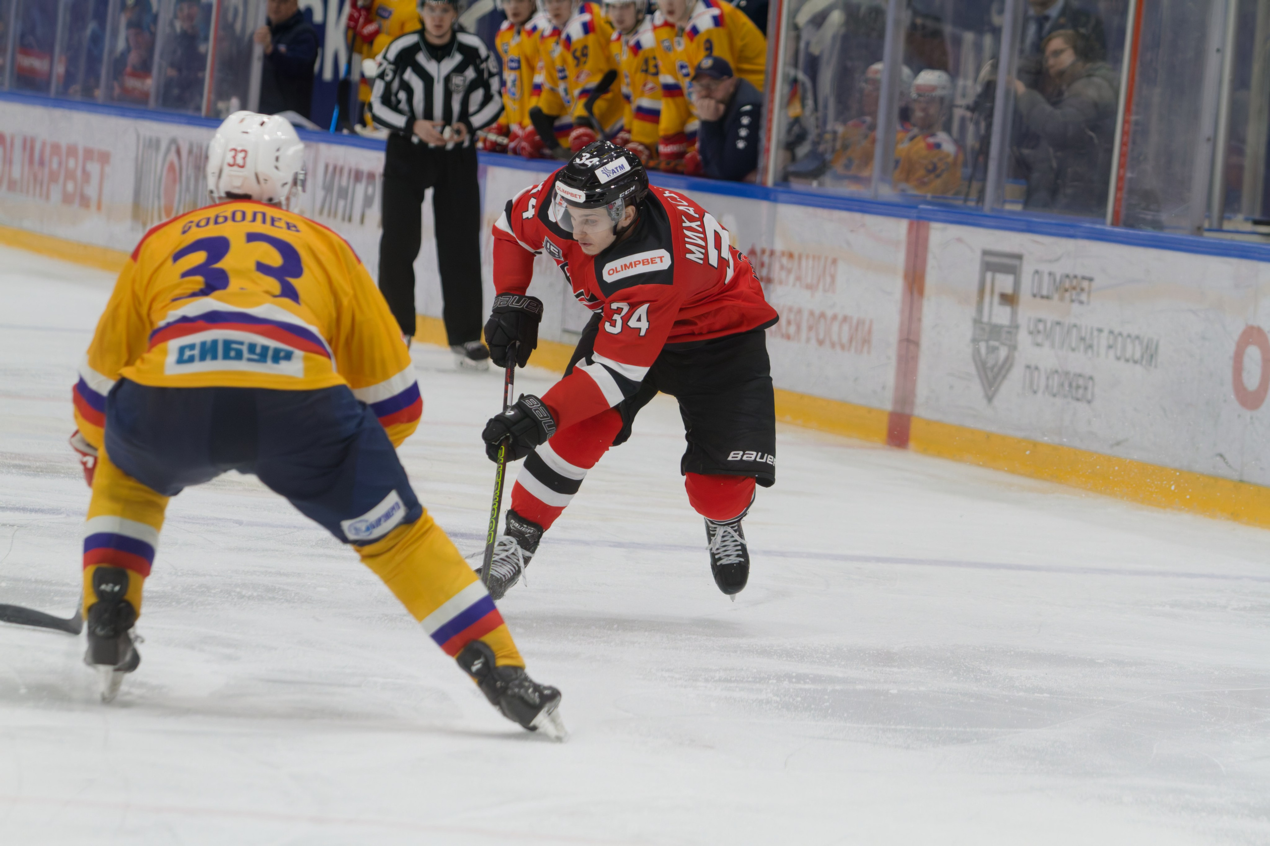 Хоккей. Молот-Химик 12.02.2025. Репортажный и спортивный фотограф в г. Пермь Зильберг Павел