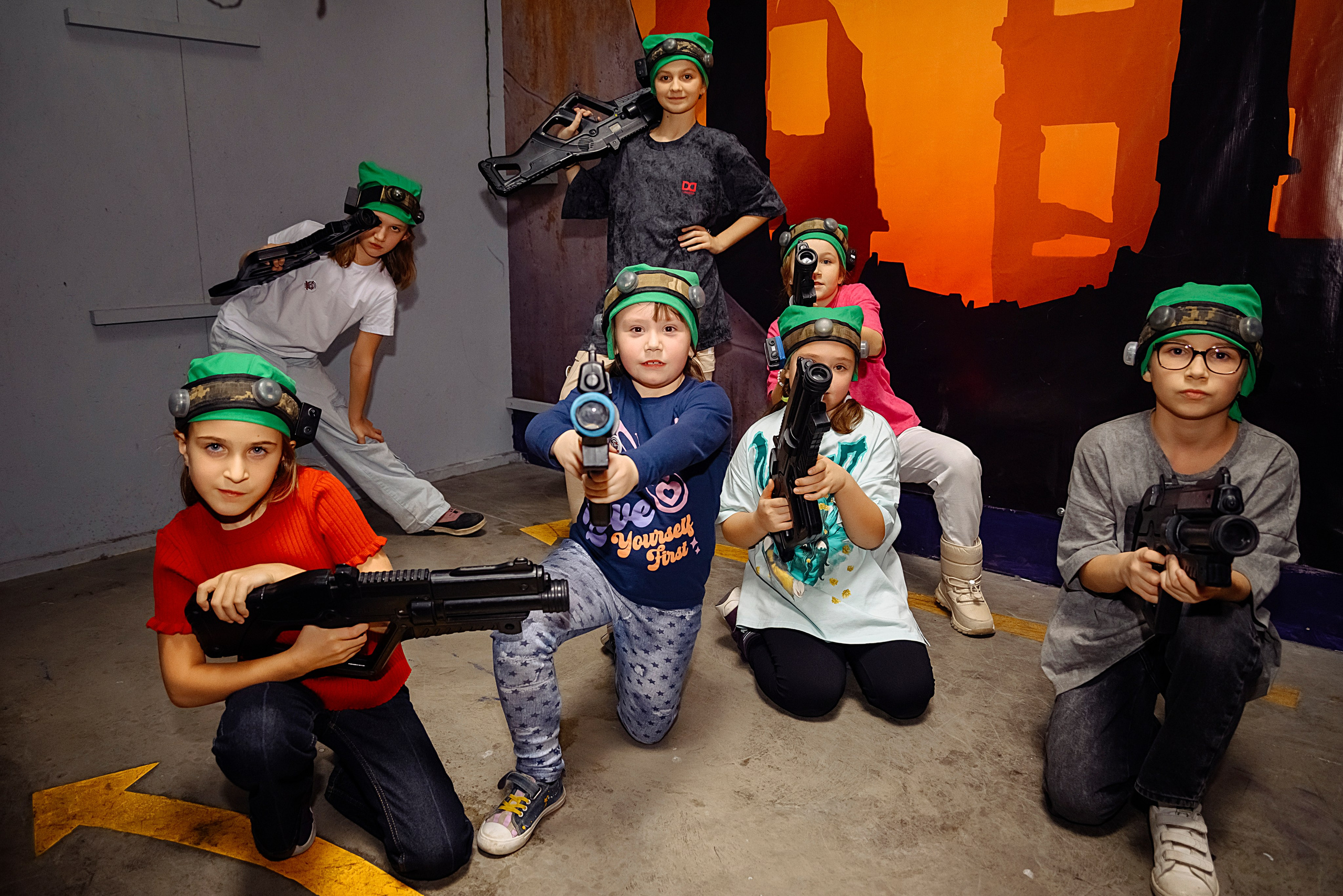 Лазертаг. Фотограф Санкт-Петербурга Наталья Белова