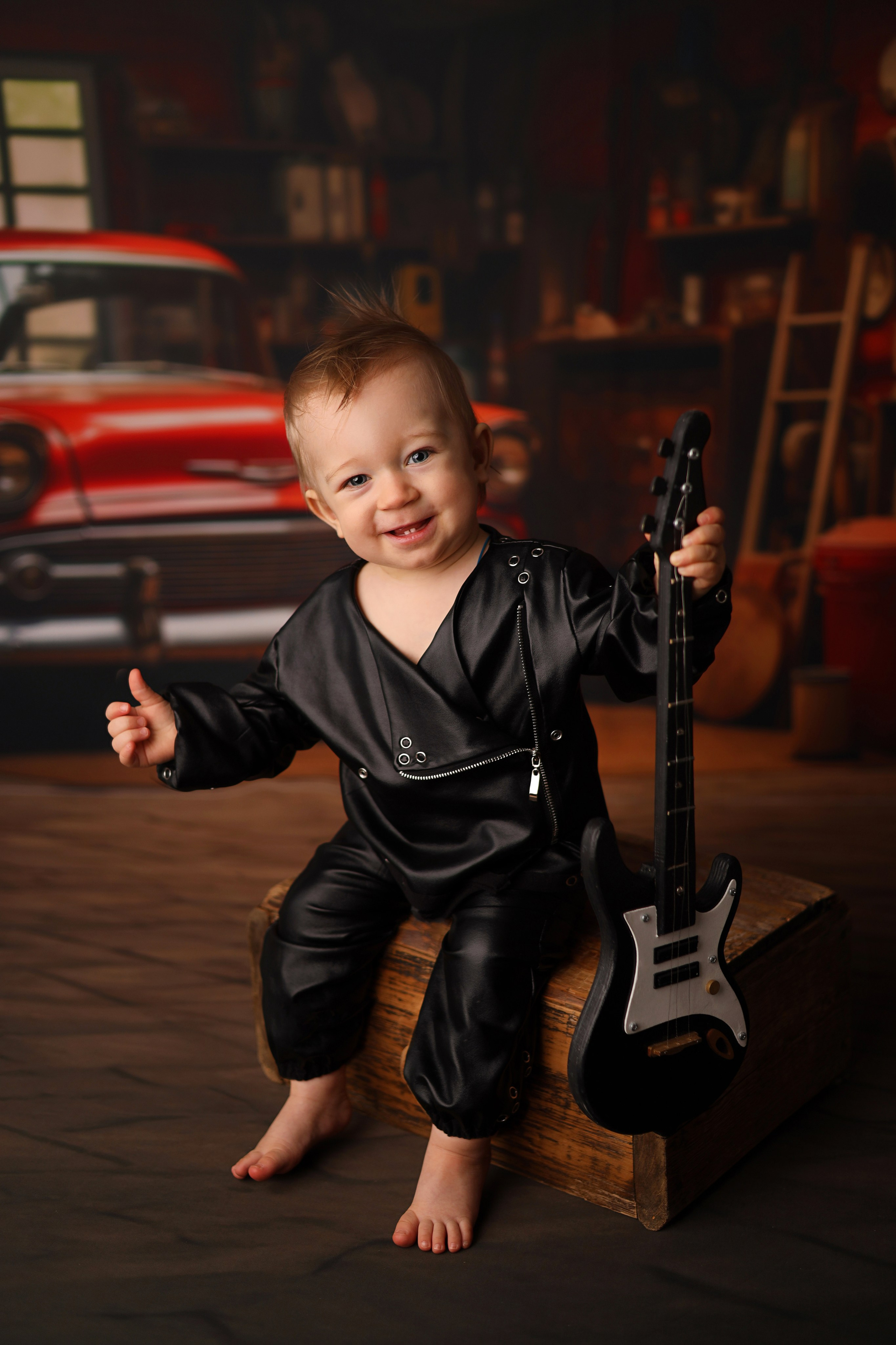 Кириллу 1 годик. Фотограф новорожденных Москва. Ньюборн фотограф Москва