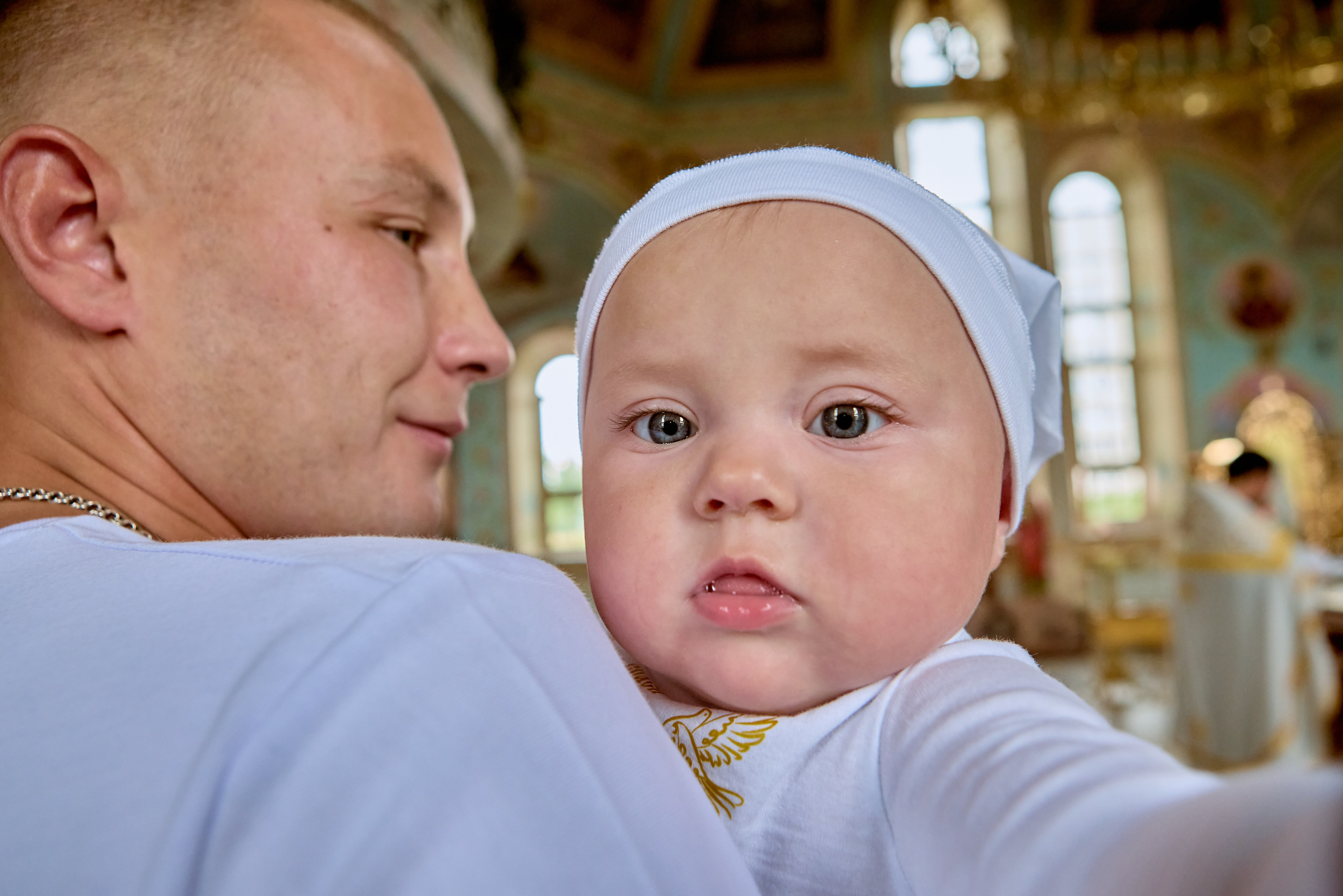 Фотосессия таинства Крещения младенца Евсевии г Дзержинск
