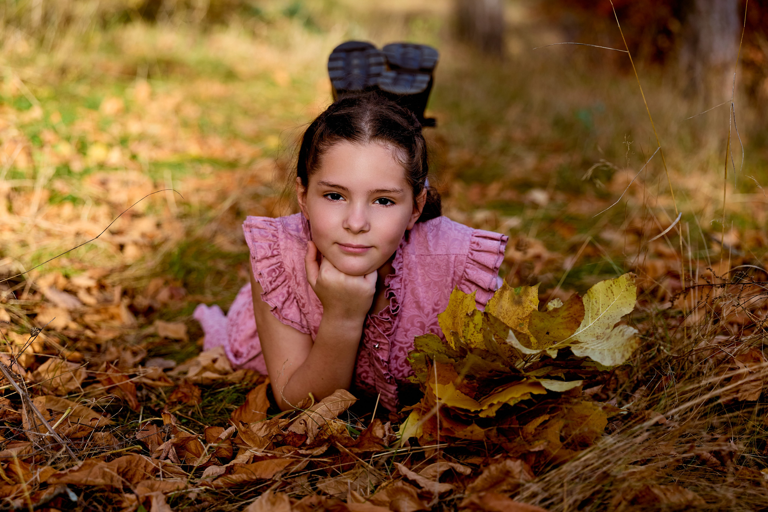Фотосессия Золотая Осень в центральном парке в Дзержинске фото Николая Голованова