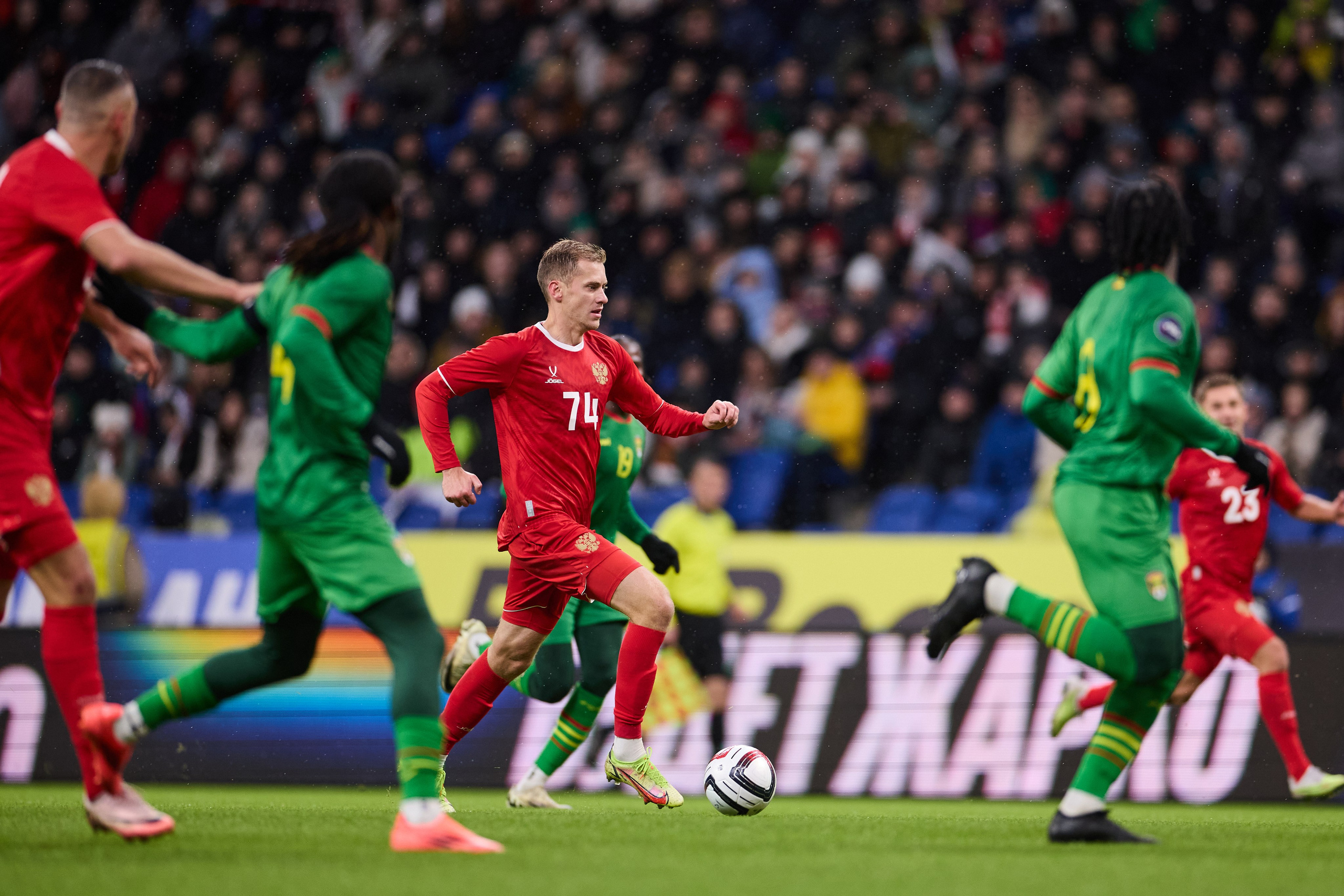 Товарищеский матч Сборная России — Сборная Гренады. Спортивный репортажный фотограф Казань Нафис Сиразетдинов