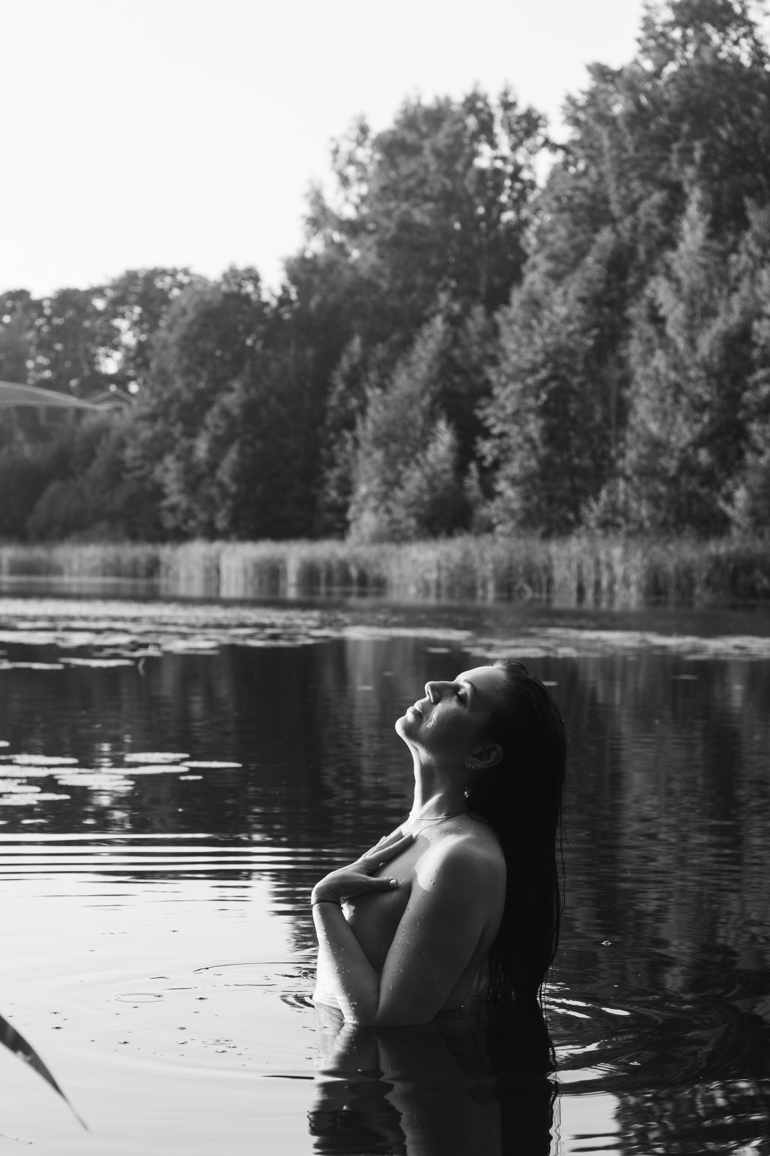 Маша. Закат. Озеро. Фотограф в Санкт-Петербурге Головина Анастасия