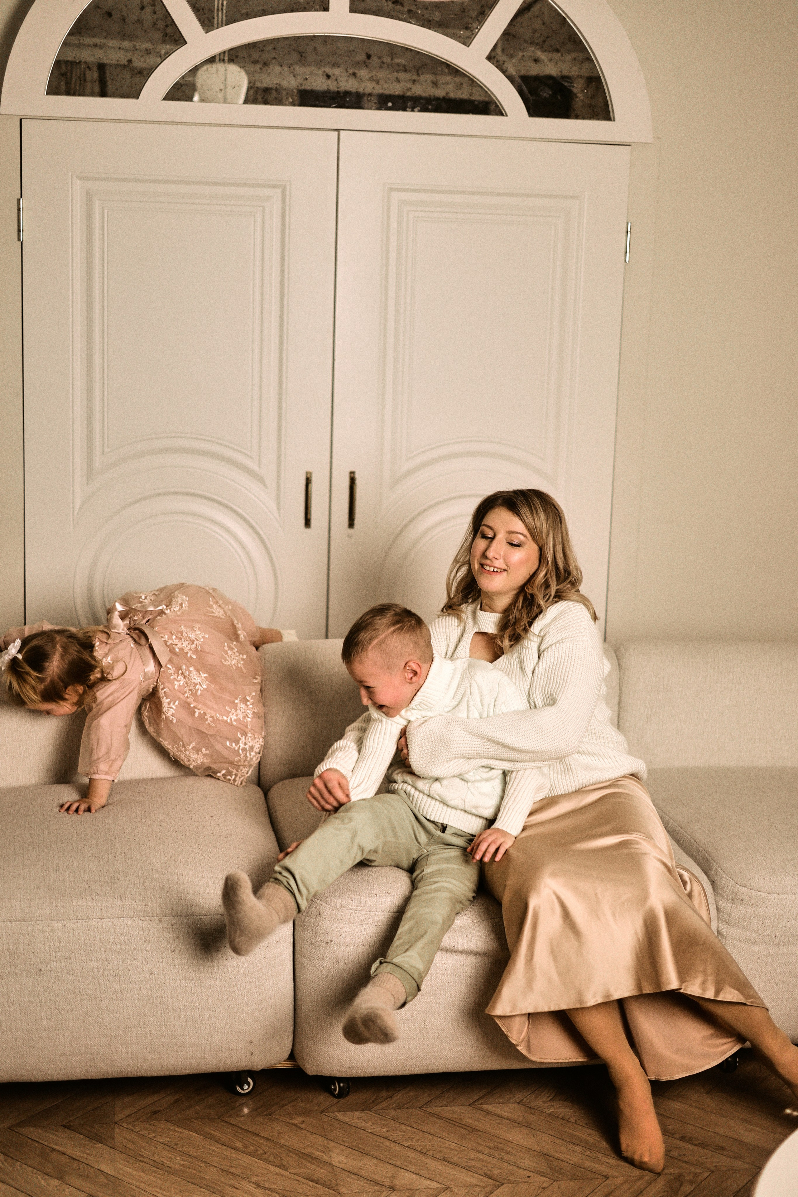 Елена и детки. Фотограф Москва