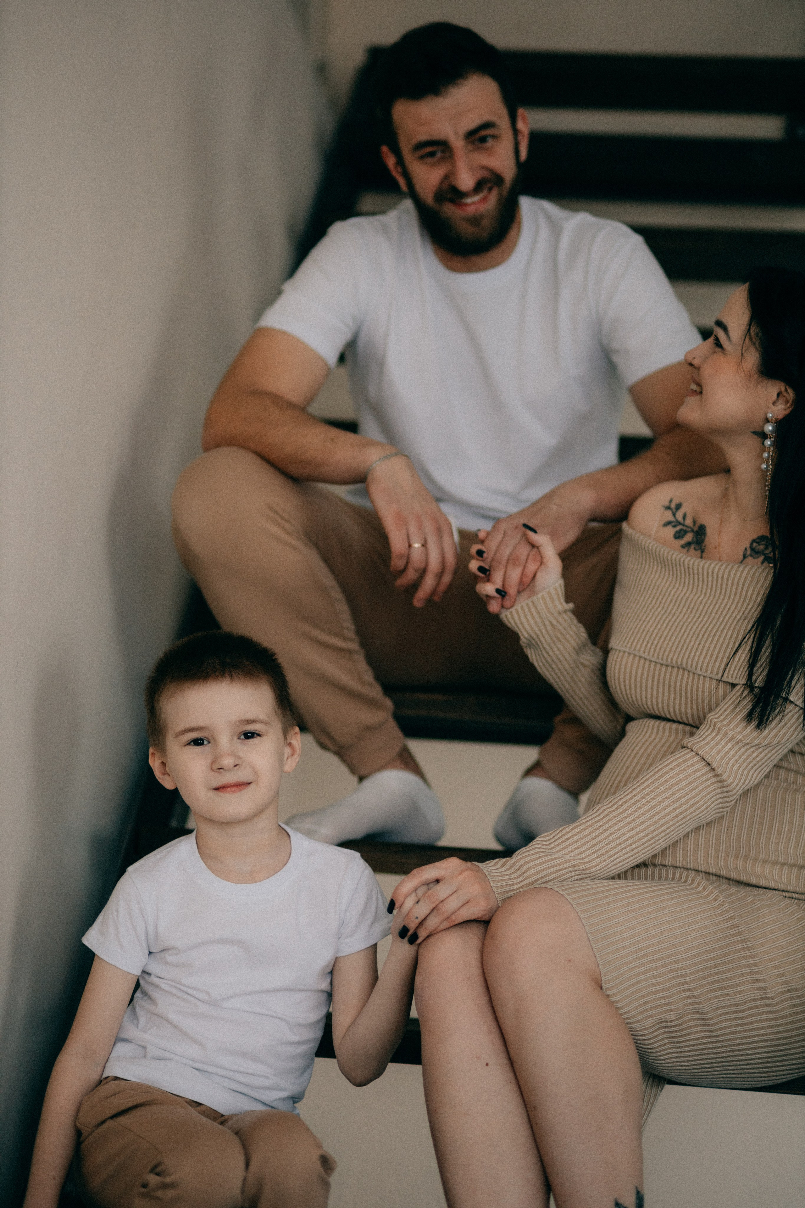 Евгения, Александр и Тимофей. Фотограф София Комкина