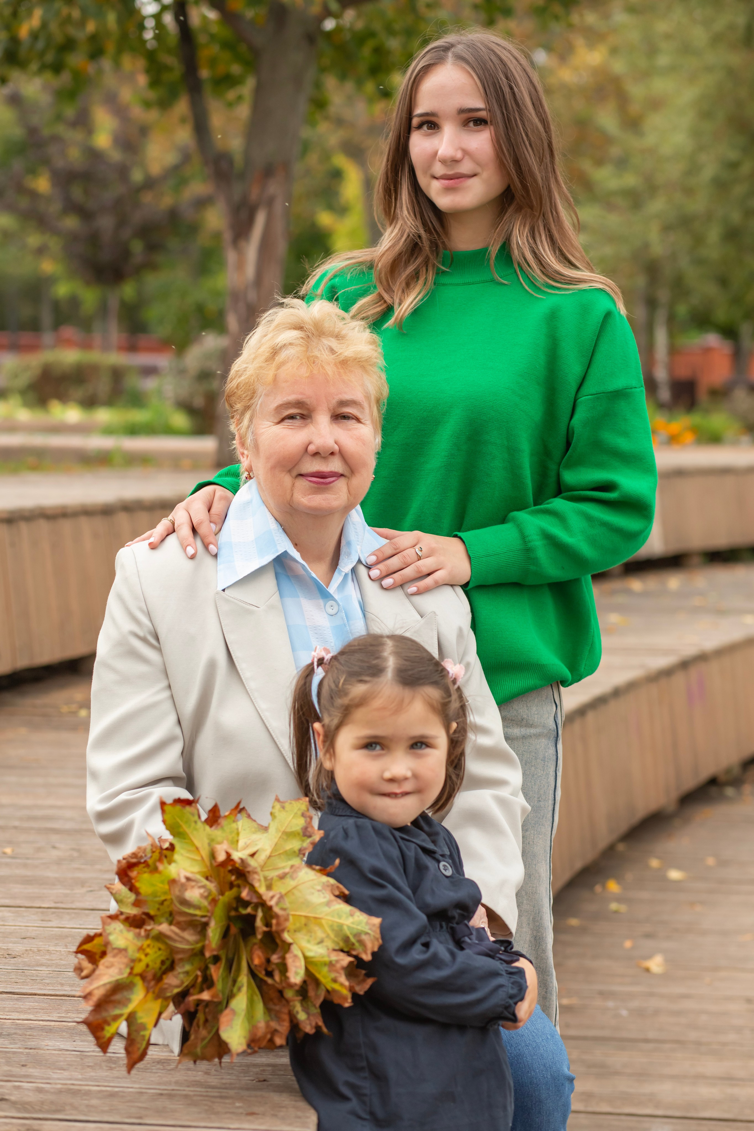 Осенняя фотопрогулка. Семейный и детский фотограф в Москве и МО — Александра