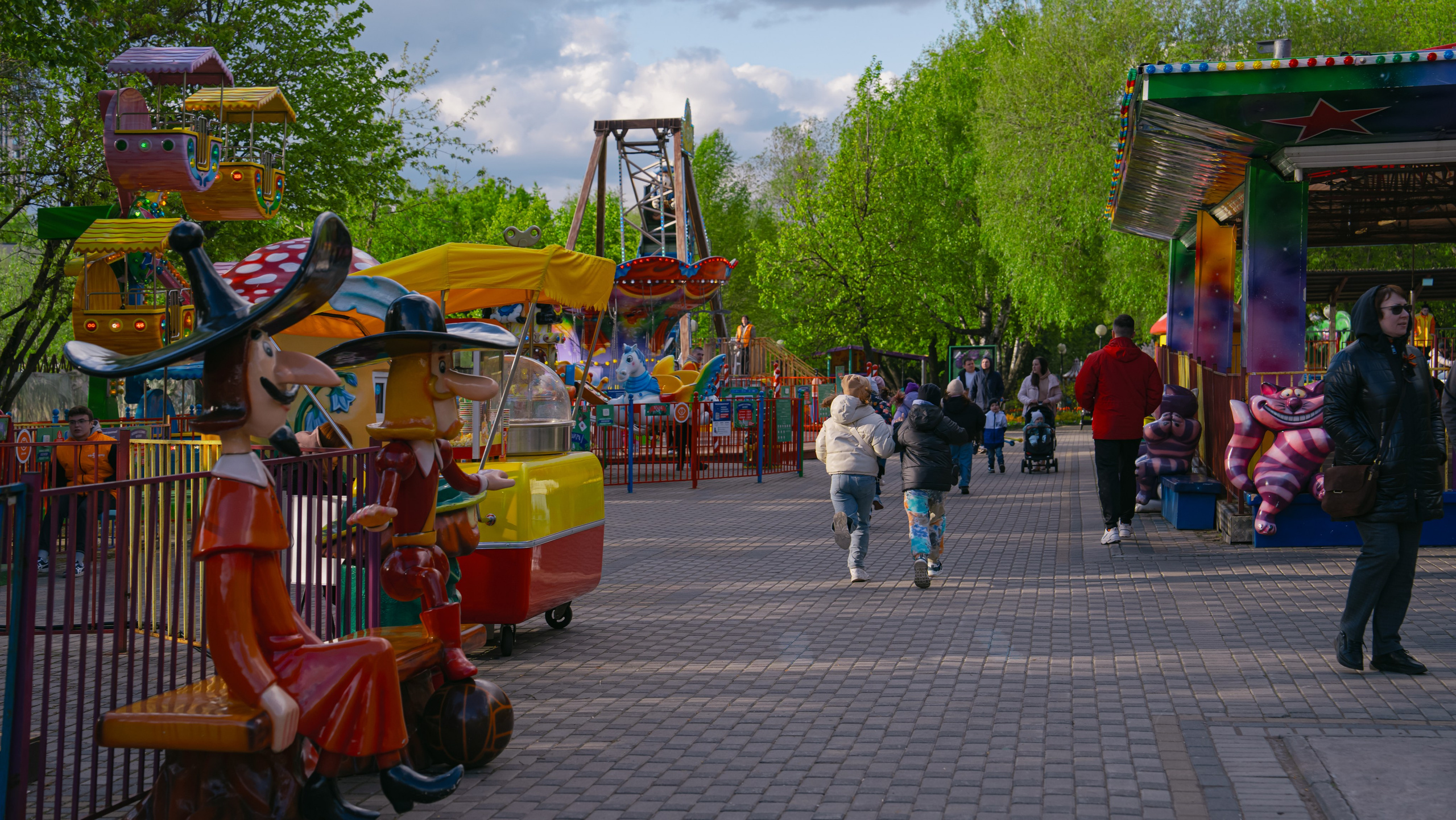 «Парк аттракционов». Крамер Юлиана детский и семейный фотограф