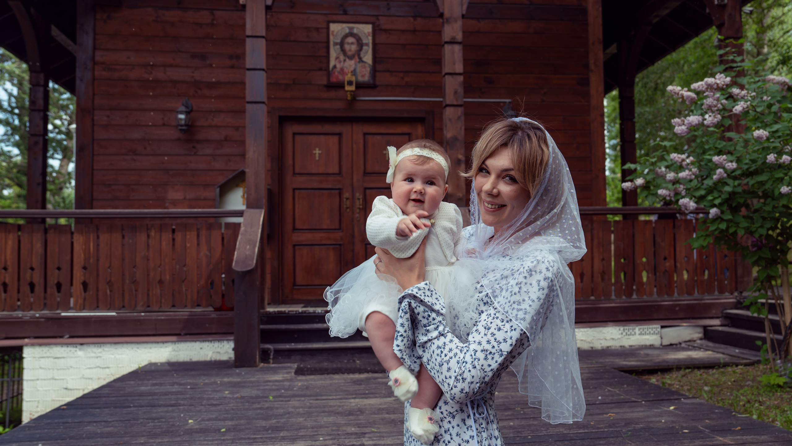 Таинство Крещения Евгении. Крамер Юлиана детский и семейный фотограф