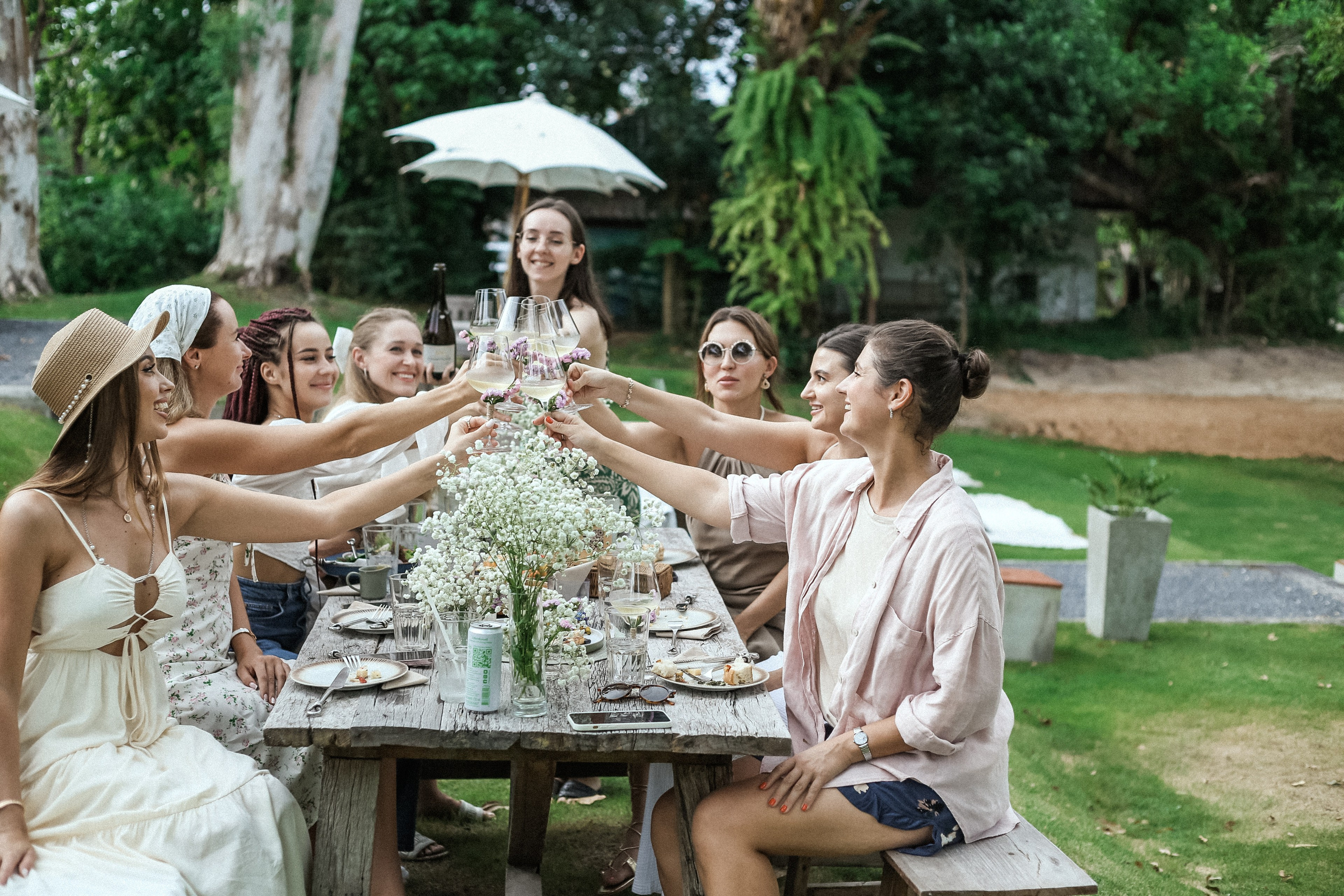 Винный Девичник в стиле Прованс. Фотограф и видеограф Анна Домашенко