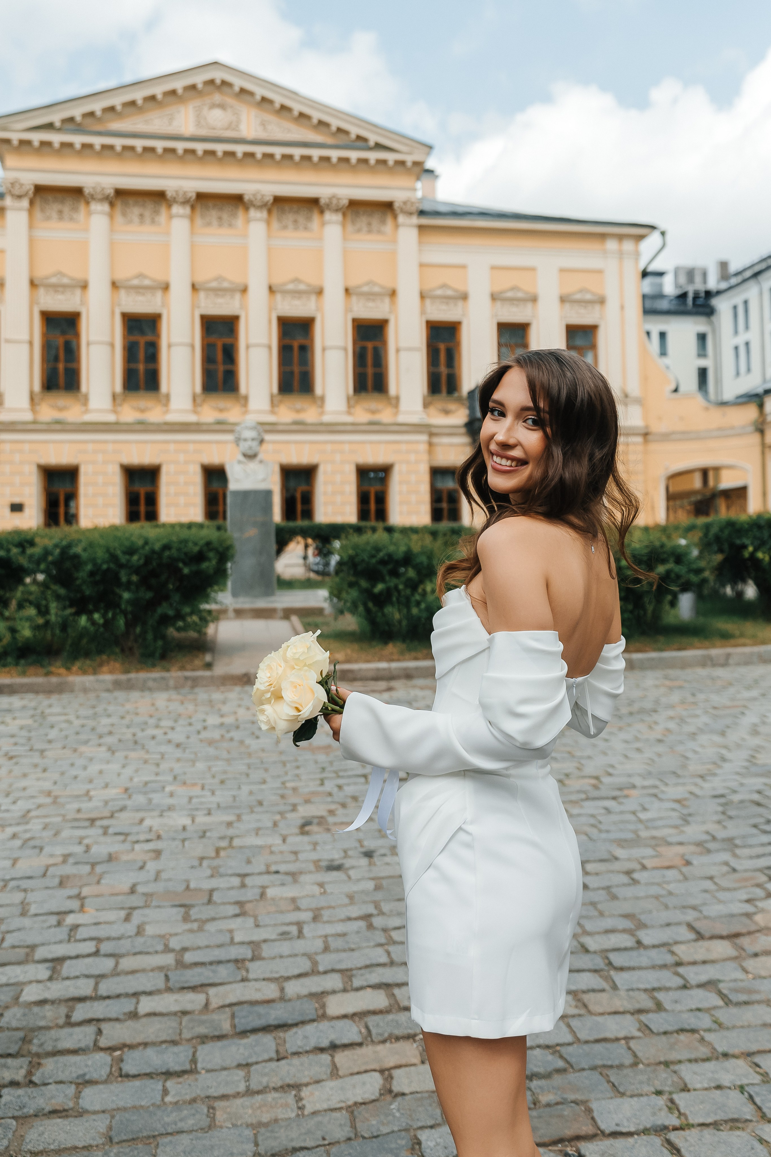 Свадебная фотосессия в Библиотеке-читальне им. А. С. Пушкина. Фотограф и видеограф Анна Домашенко