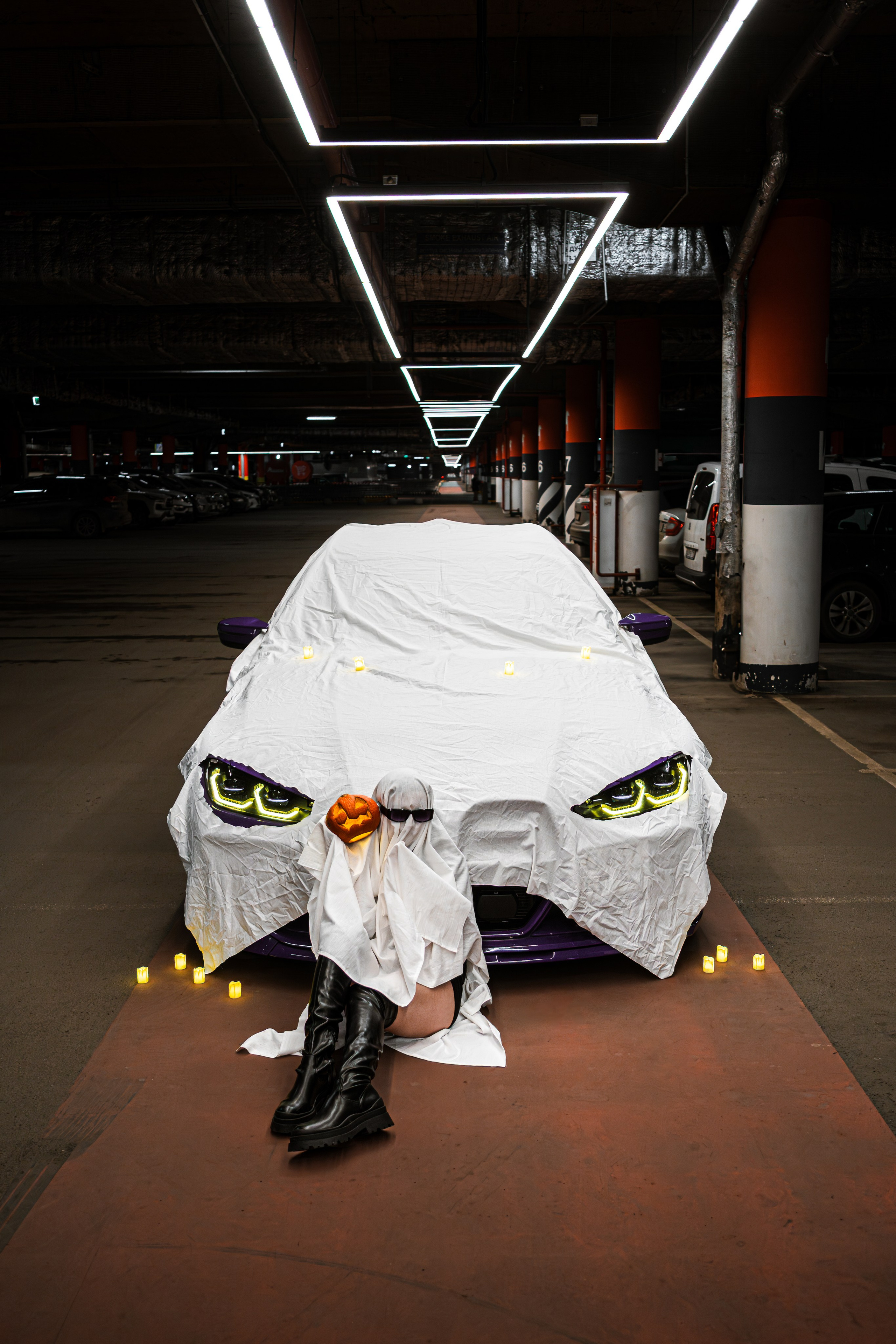 Halloween BMW M3. Valya Fleks