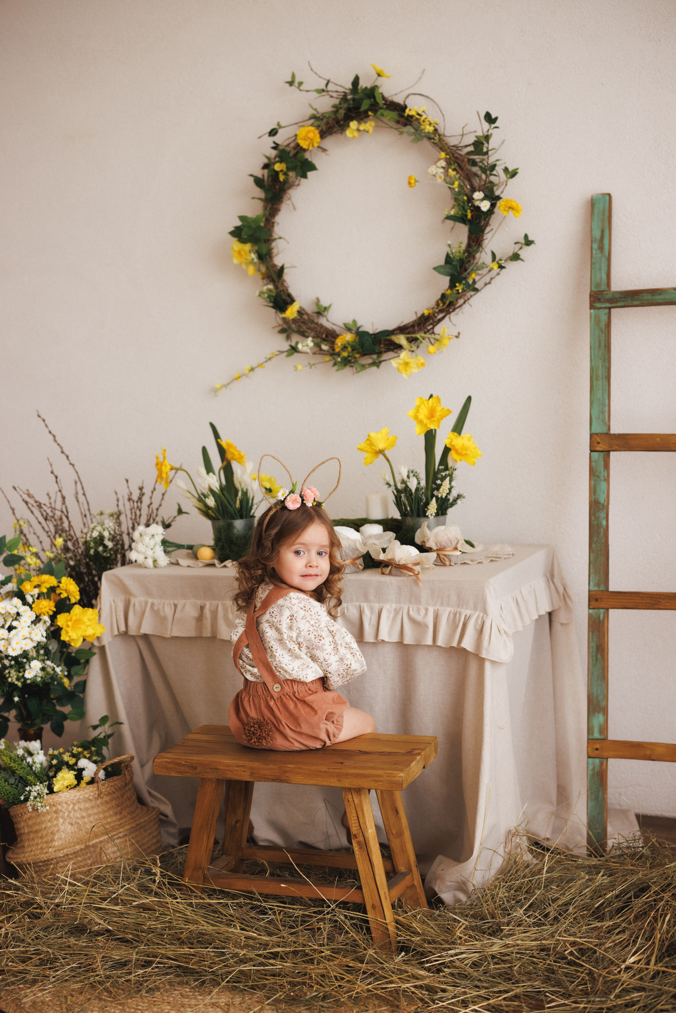 Пасхальная фотосессия в фотостудии «Mestone». Семейный и детский фотограф в Краснодаре Анна Трашкова