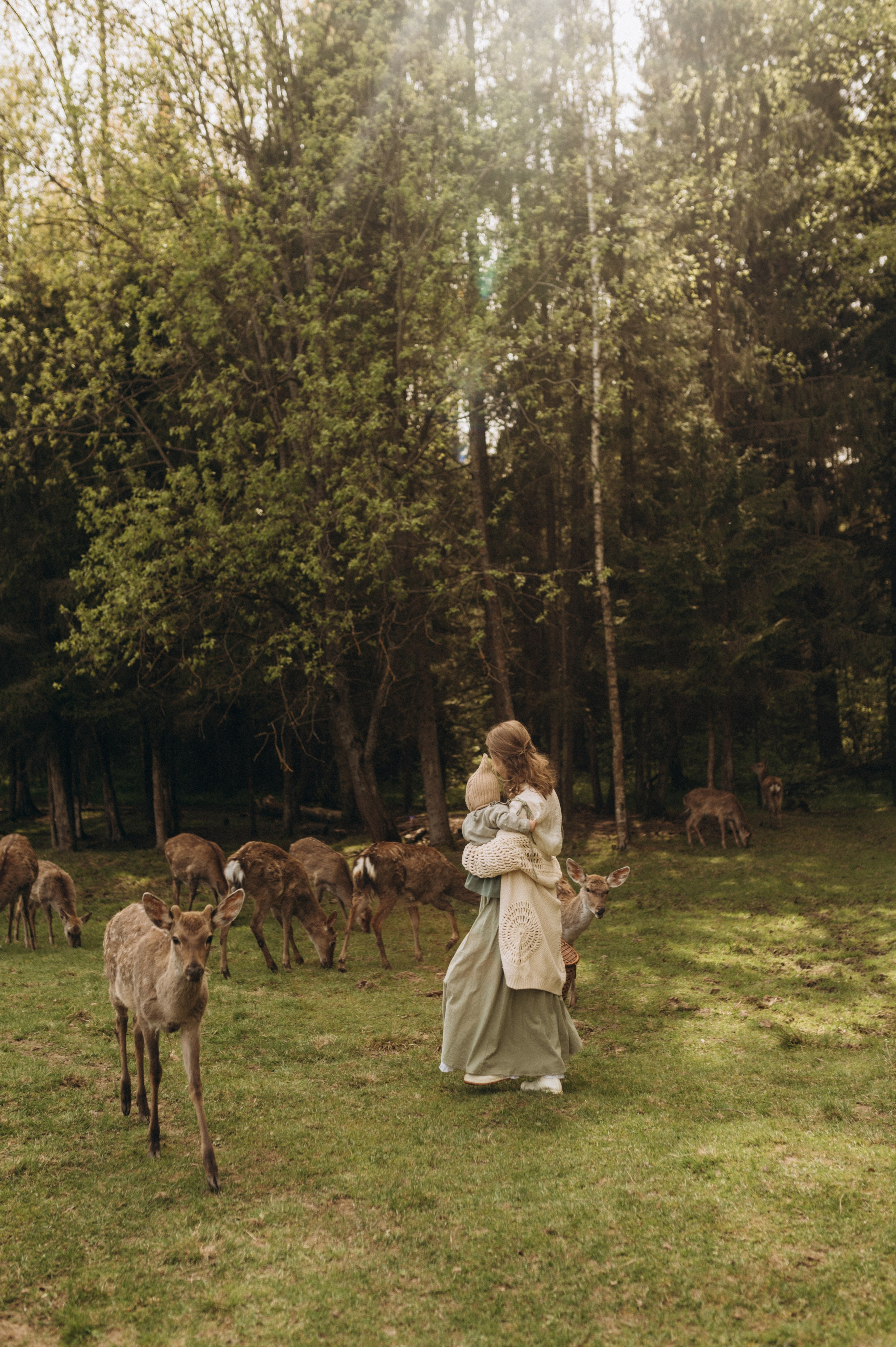 Оленья ферма. Семейный фотограф Нагорнова Виктория