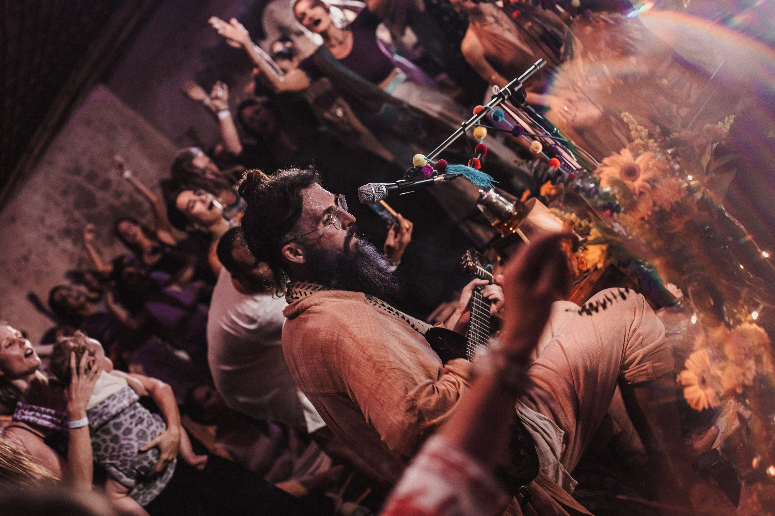 Hanuman Project kirtan at Alchemy march. Mariam Bagdasaryan