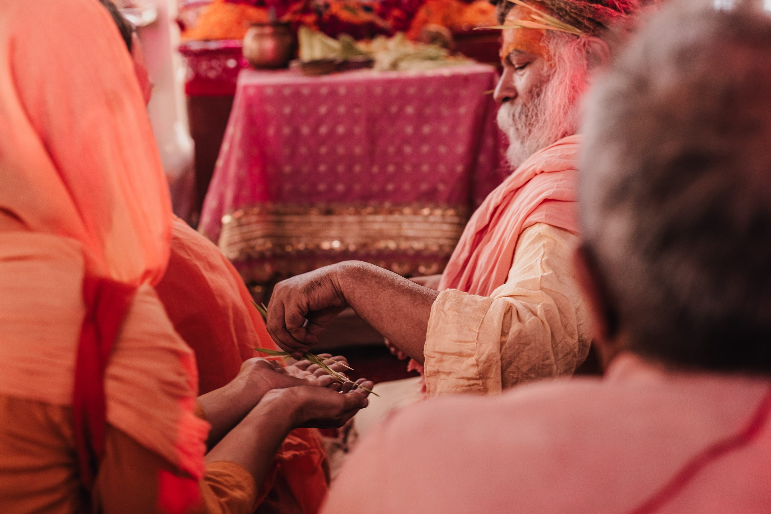 Navaratri yajna at Devraha Baba Ji ashram. Мариам Багдасарян