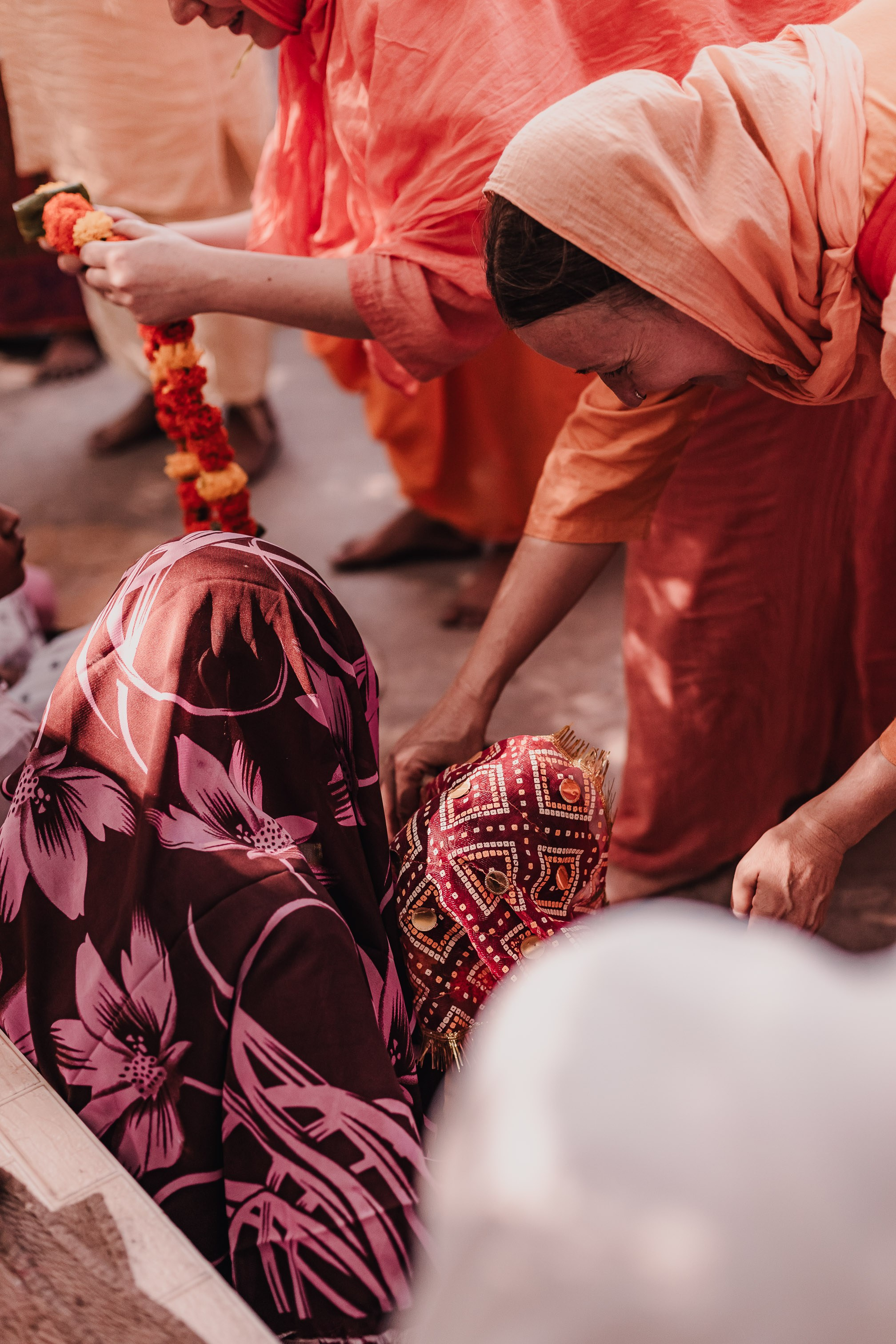 Navaratri yajna at Devraha Baba Ji ashram. Мариам Багдасарян