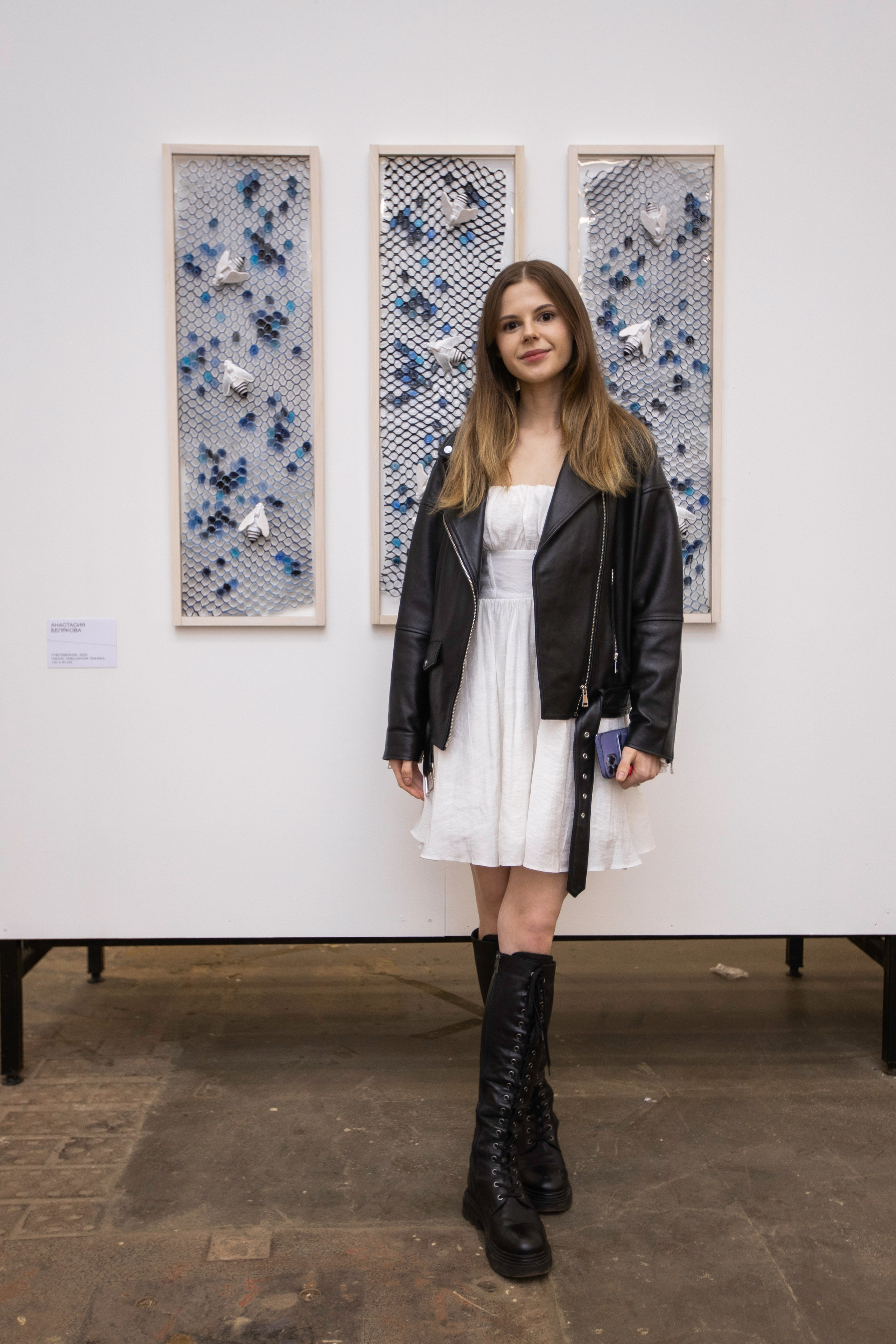 Открытие выставки пульсирующая материя. Фотограф в Москве Десятова Ксения