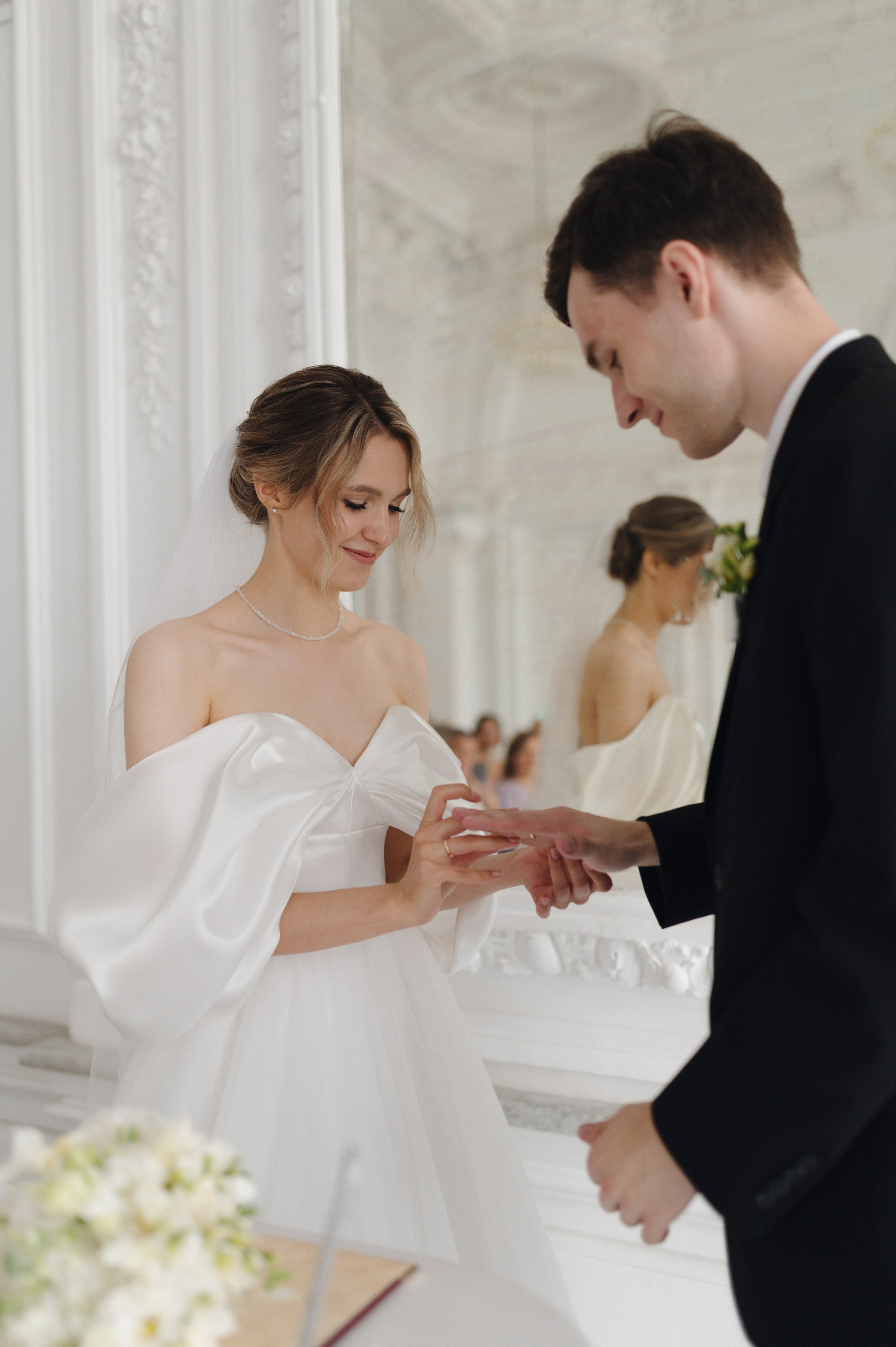 Дарья и Никита, Особняк Спиридонова. Свадебный фотограф Москва и Санкт-Петербург. Анастасия Чудина