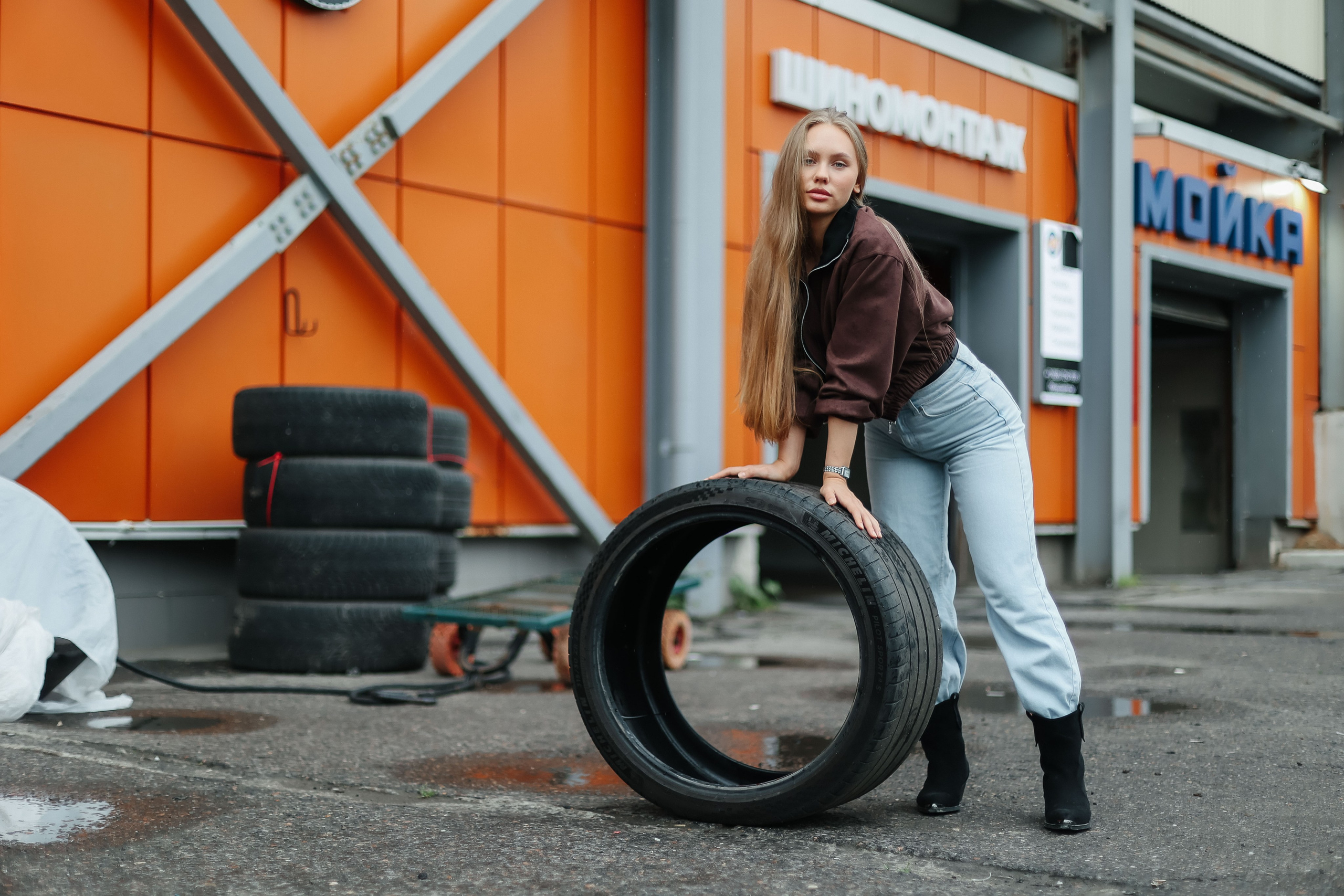 Шиномонтаж. Фотограф для вас и вашего бизнеса в Москве Альбина Никифоров