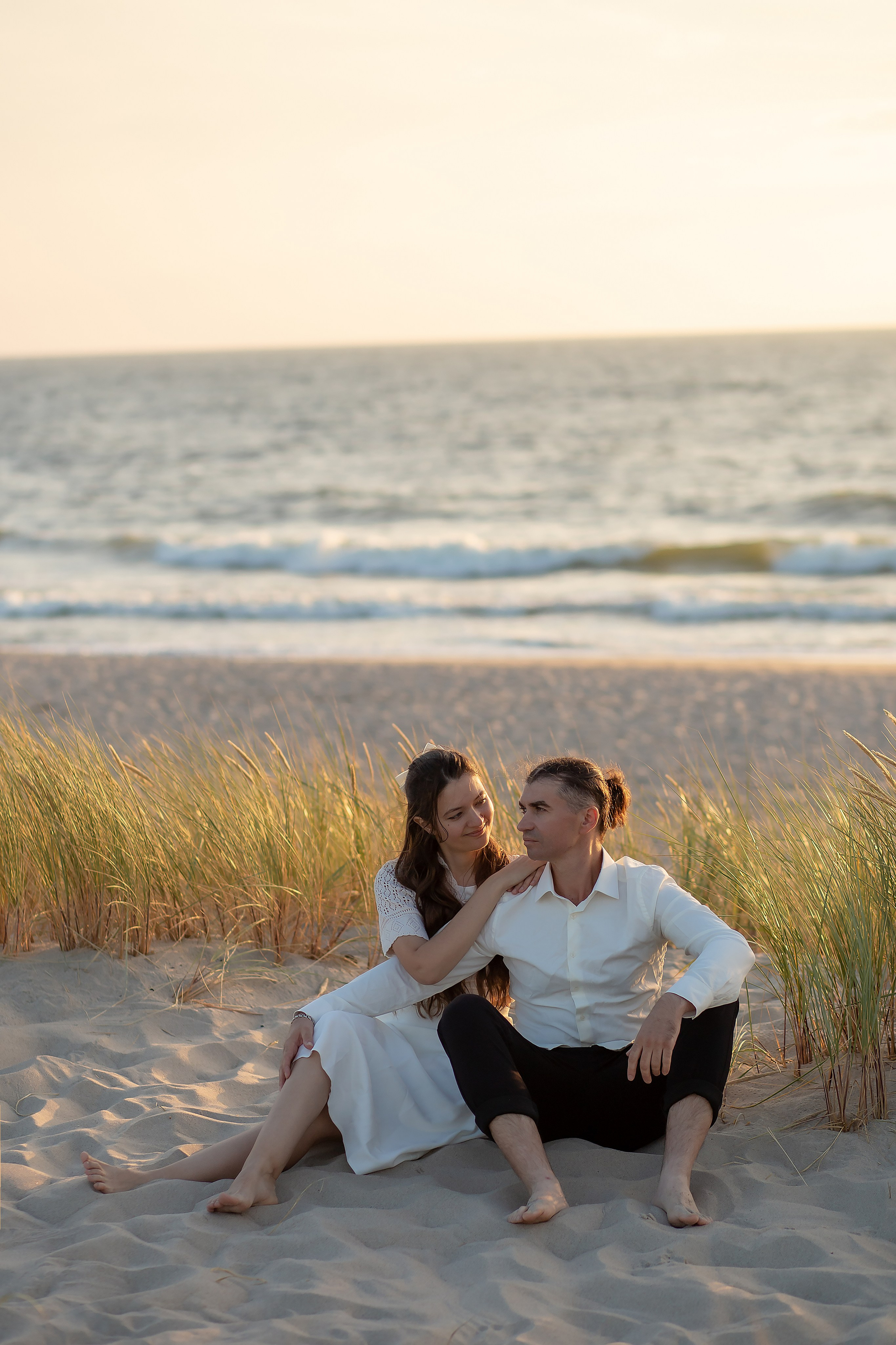 Ирина и Данил. Закат. Фотограф в Калининграде Решетникова Алина