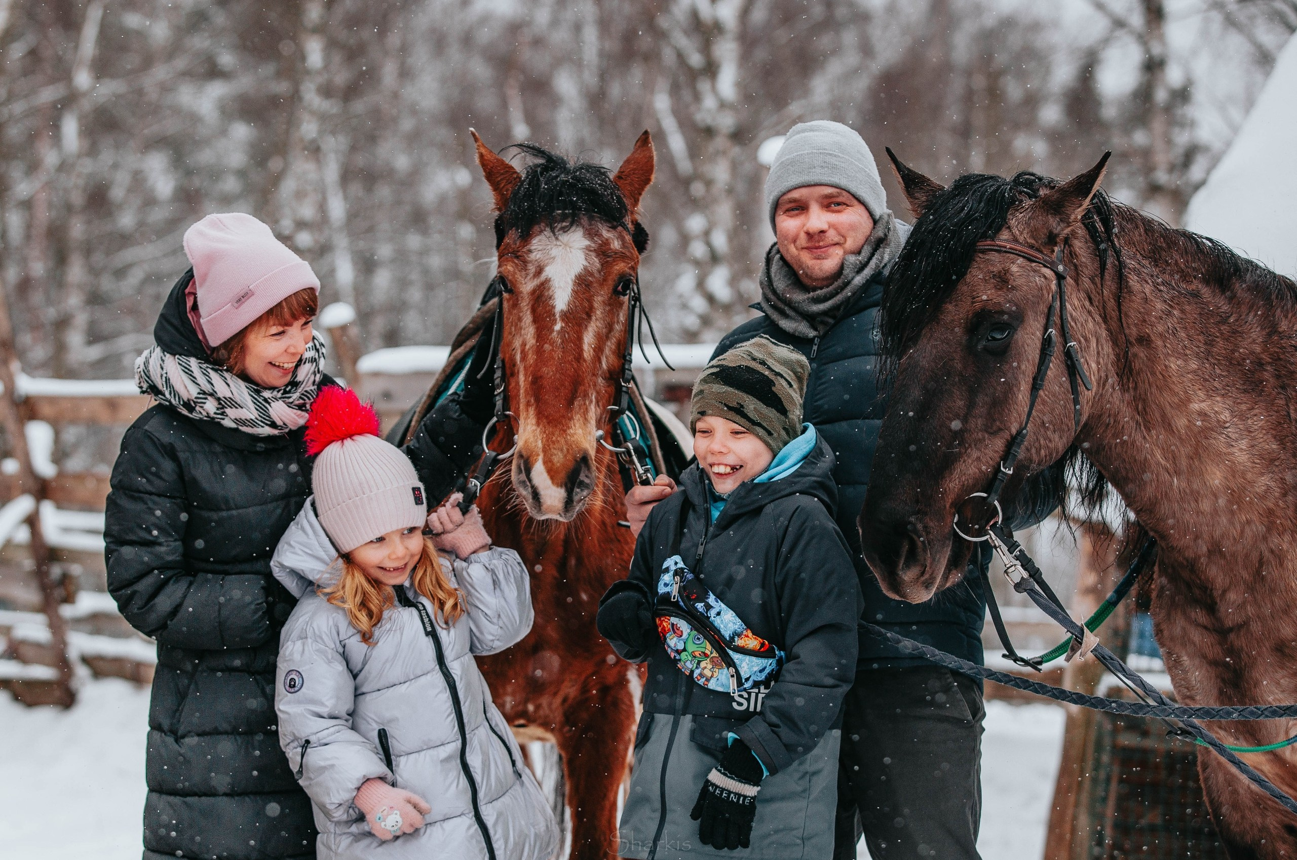 Семья. Фотограф Елизавета Филатова