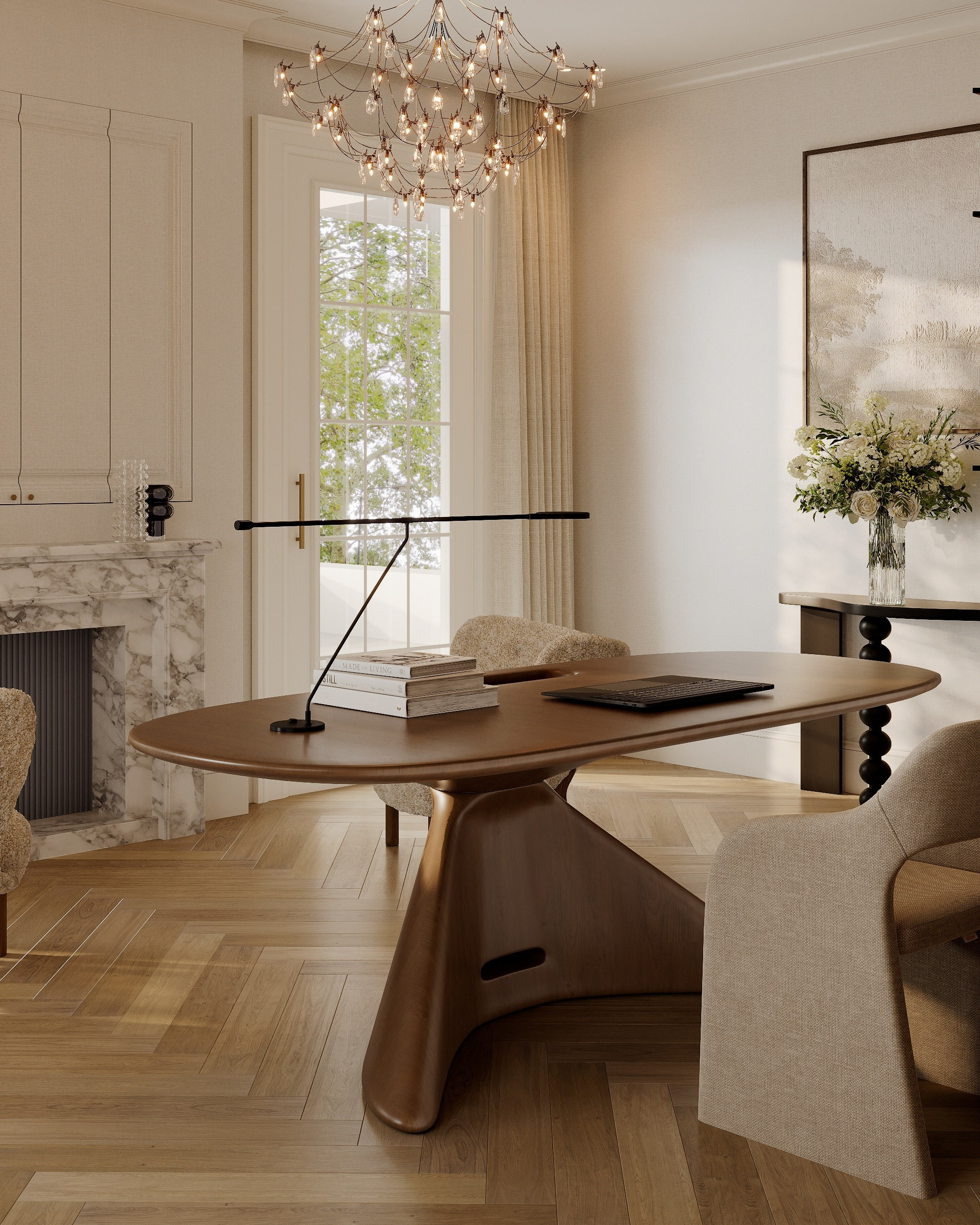 Personal office / Amsterdam. Solovets visualization