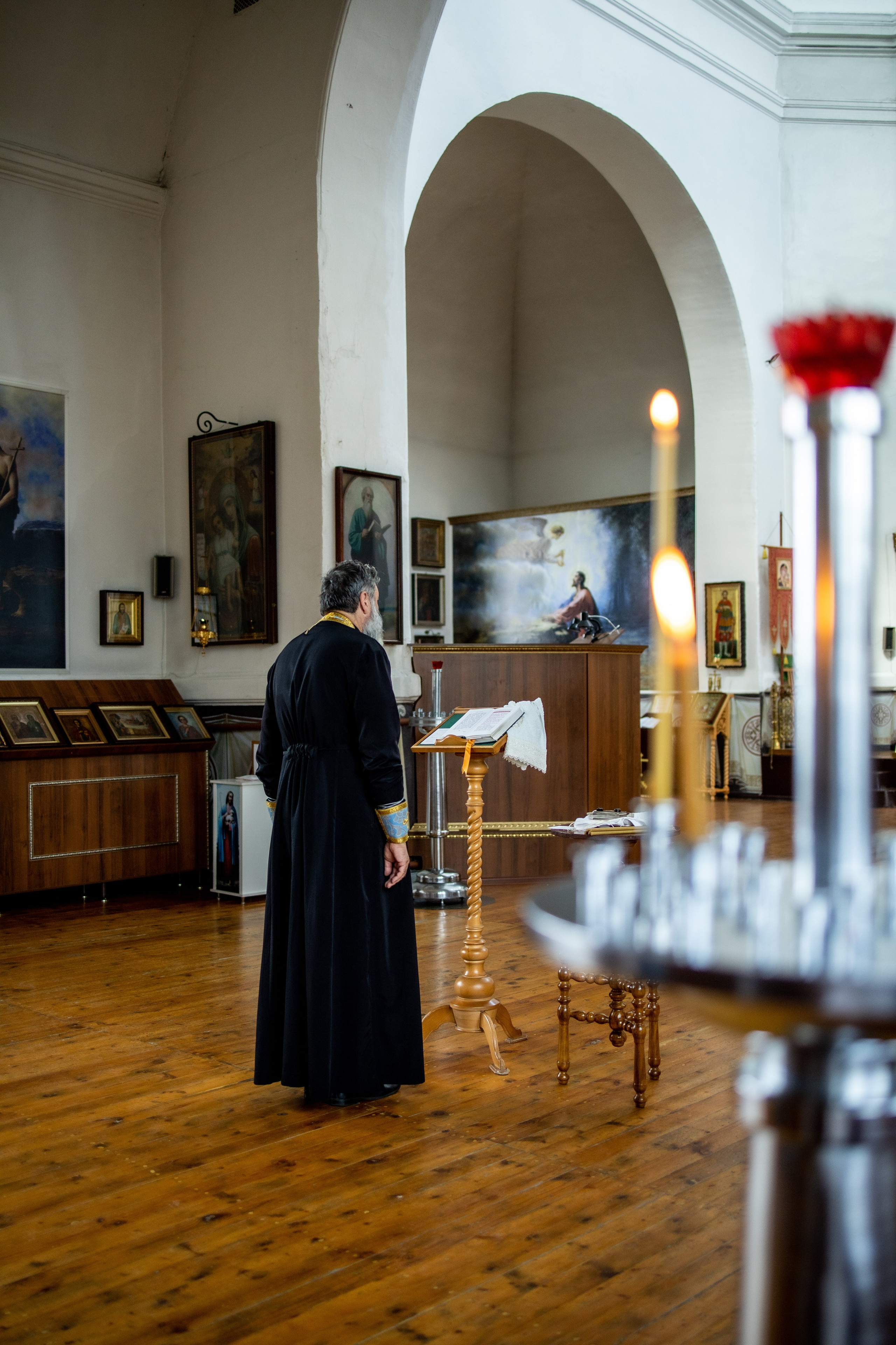Таинство Крещения Евы, Арины и Дарьи. Фотограф Надежда Лукьянова