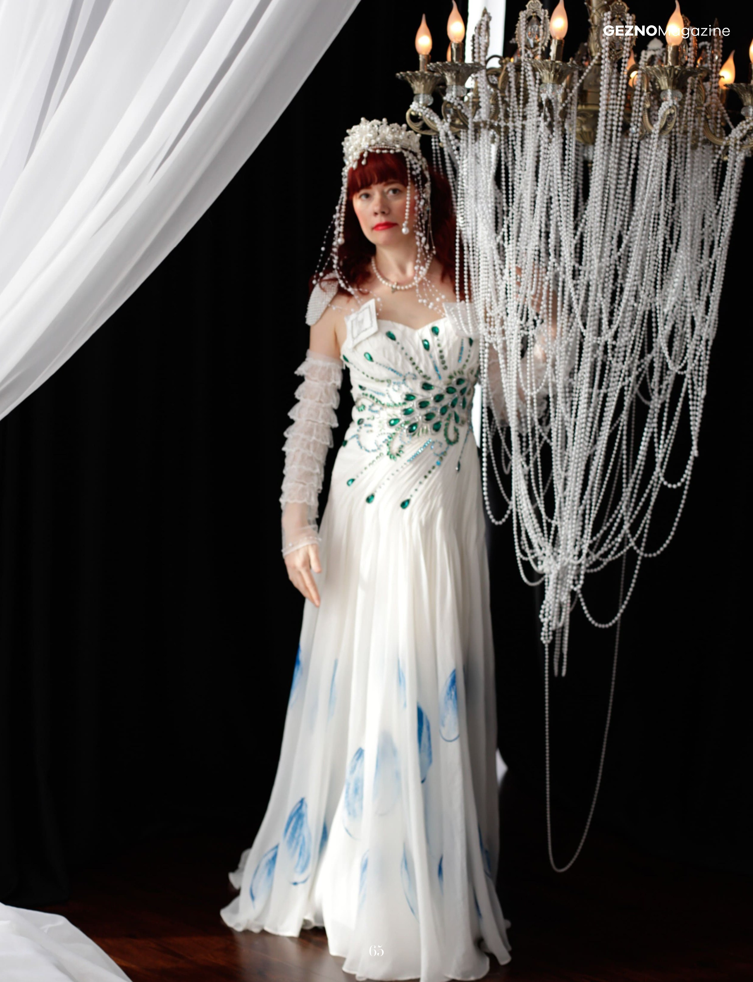 Model Gezno, Paris, France (magazine). Светлана Фатьянова