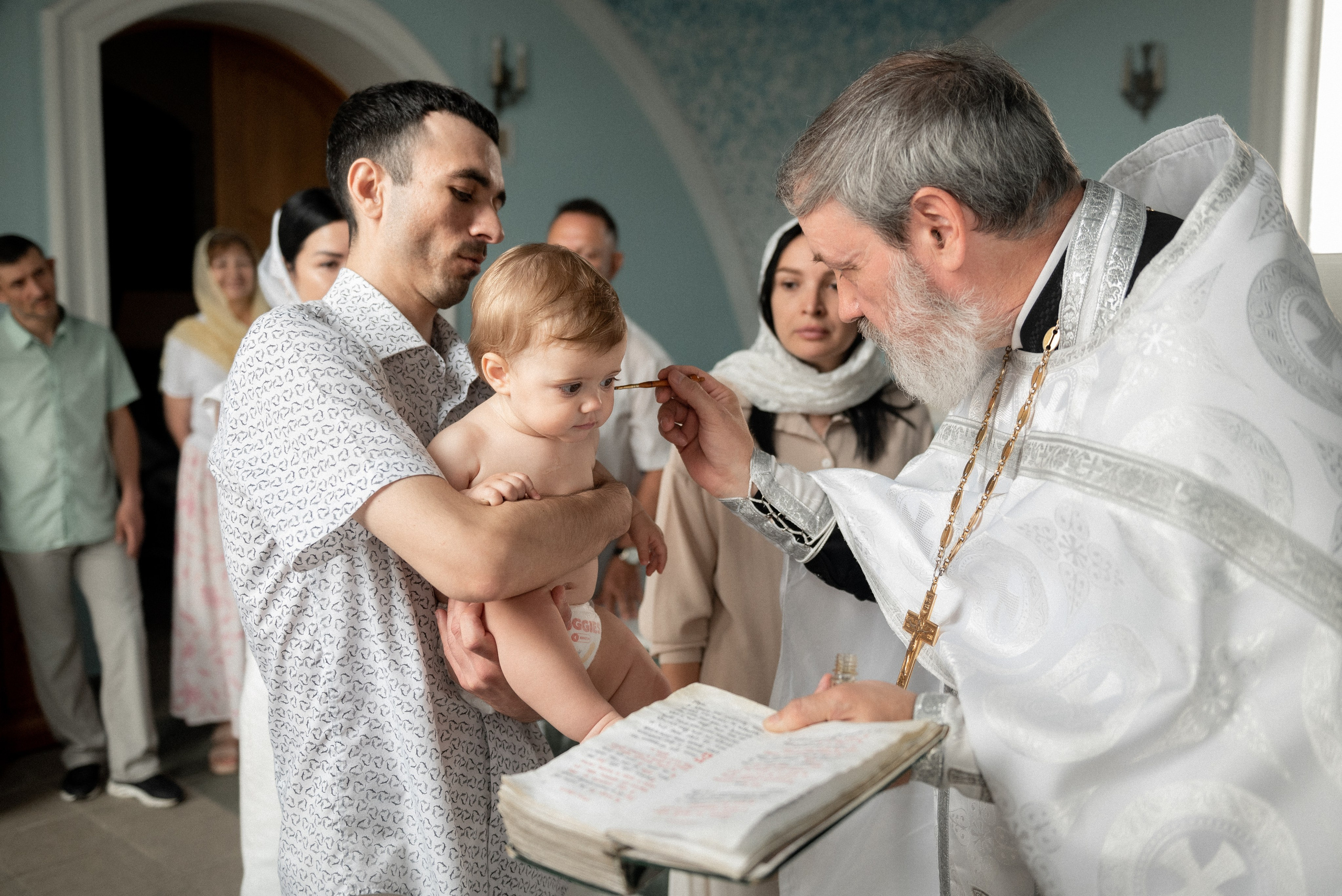 Крещение. Семейный фотограф Ирина Сгибнева