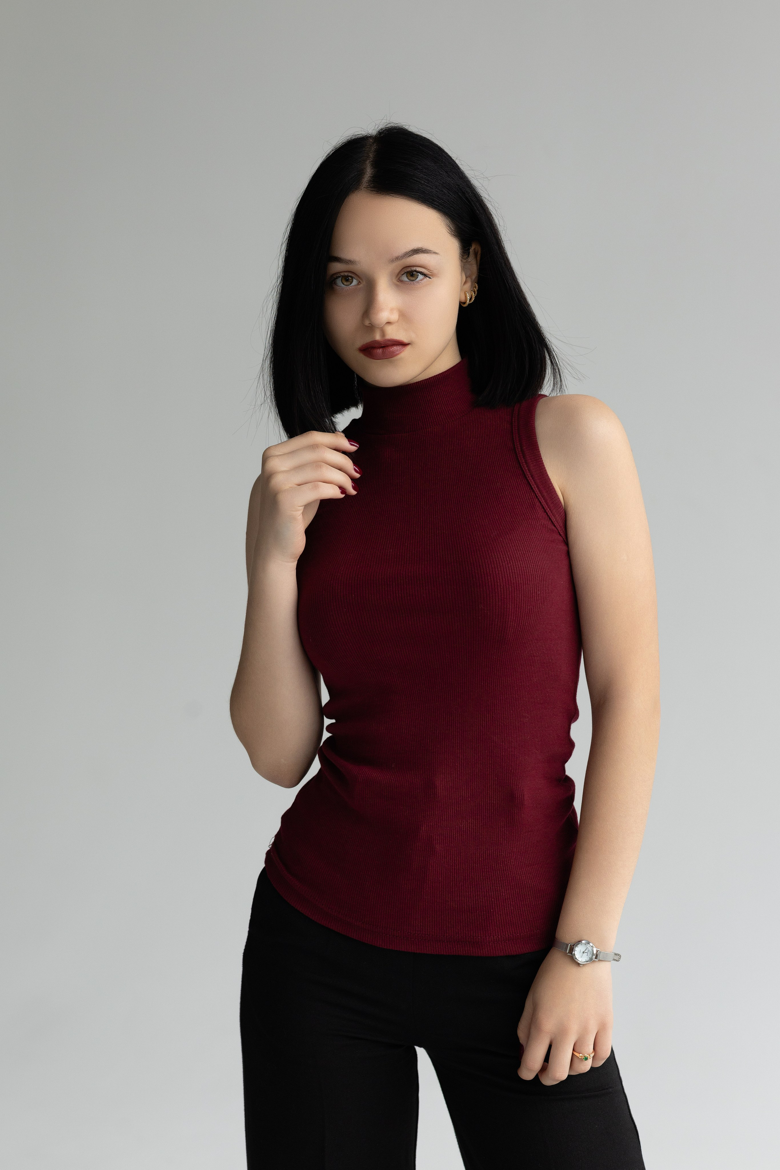 Женский портрет в студии. Фотограф Минск