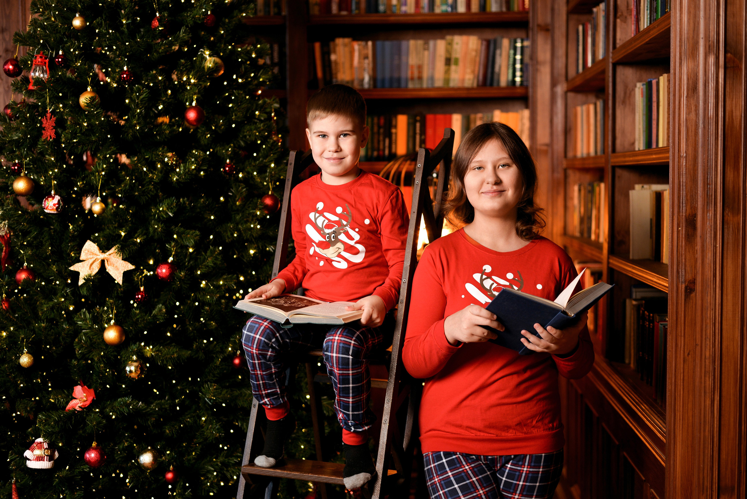 Новогодние съёмки в студиях. Семейный и свадебный фотограф Галина Абакумова, фотосессии в Белгороде