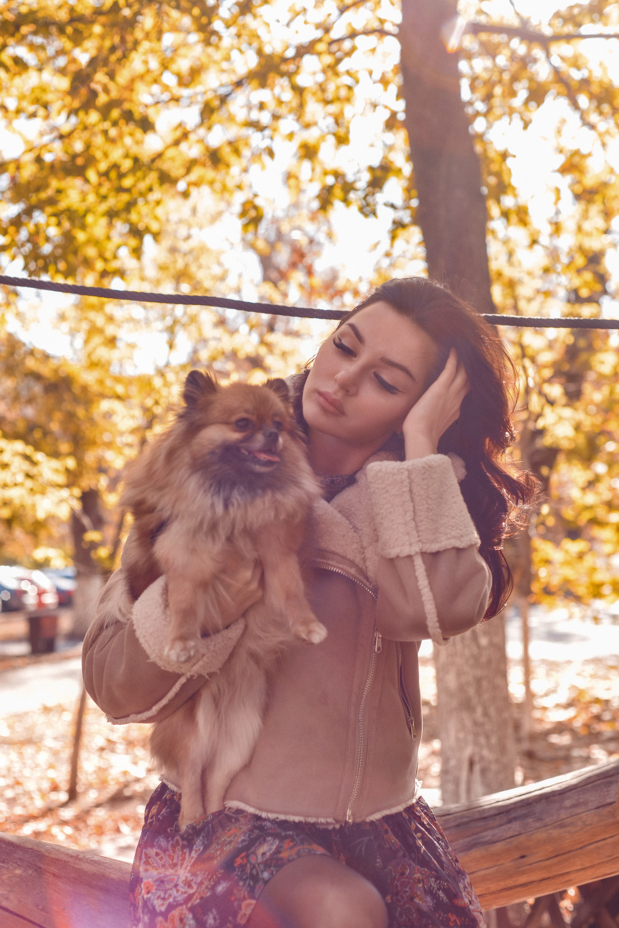 Алина с Кнопкой прогулка. Семейный и свадебный фотограф Галина Абакумова, фотосессии в Белгороде