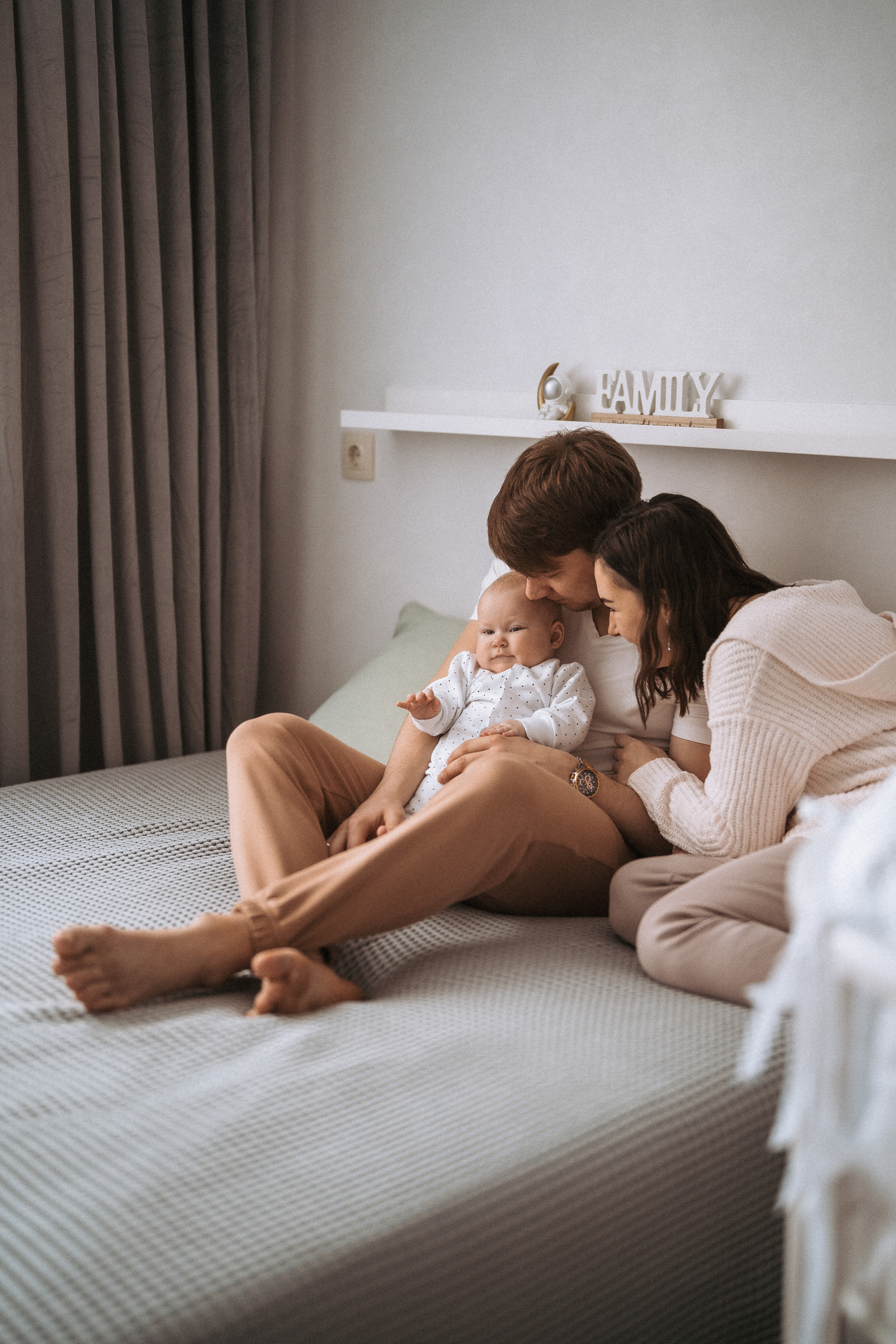 Николай, Динара и Алиночка. Фотограф Королева Елена в Москве