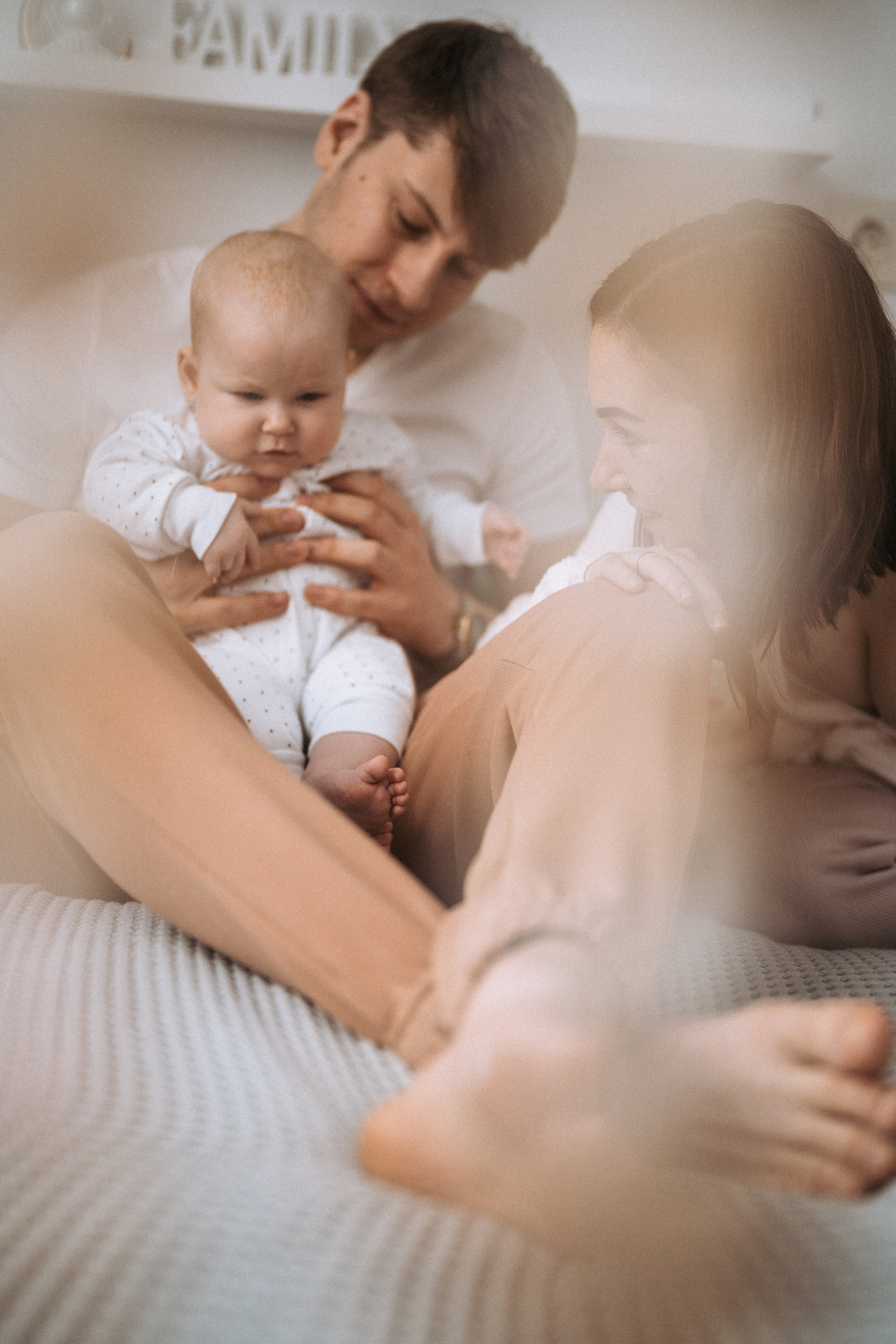 Николай, Динара и Алиночка. Фотограф Королева Елена в Москве