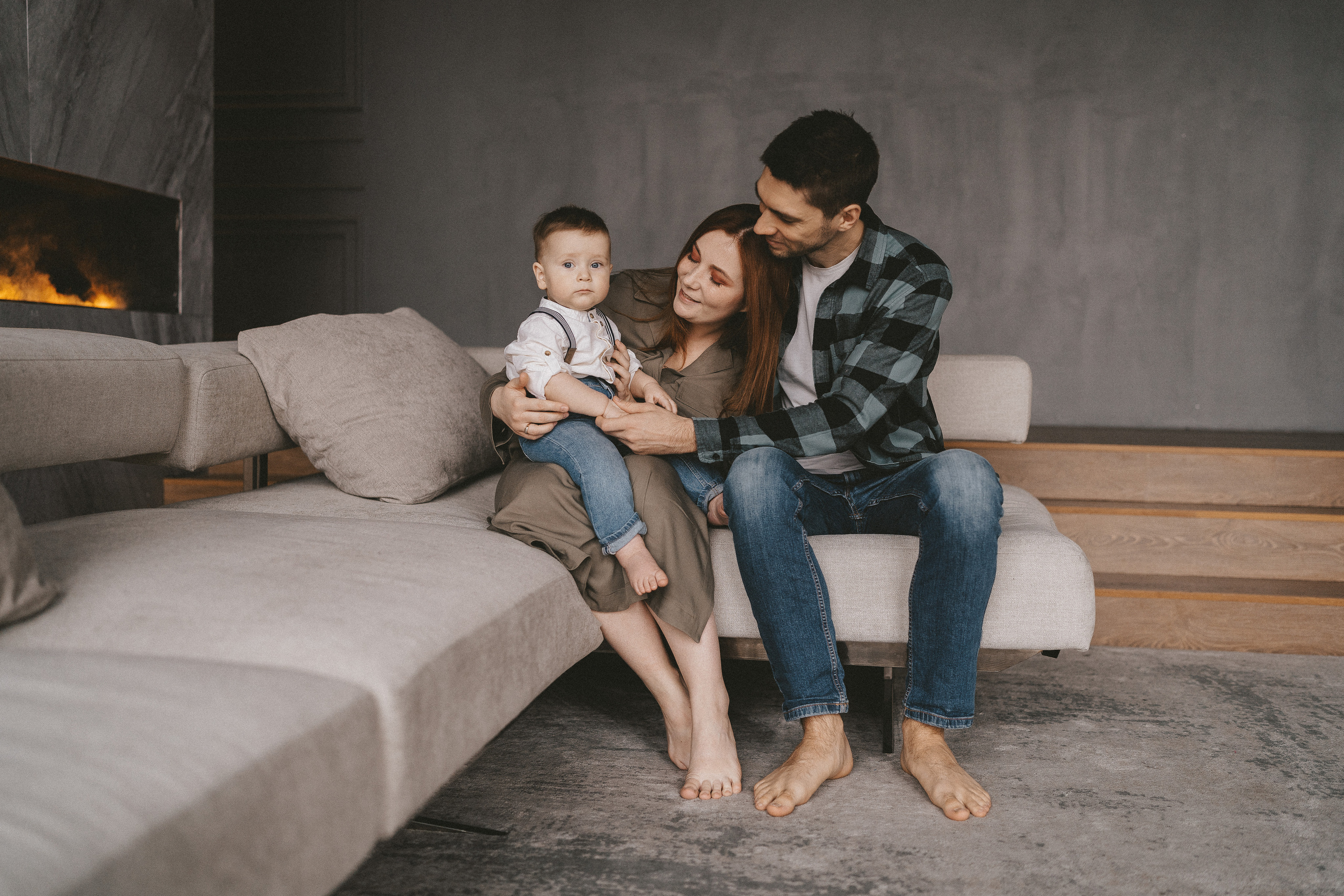 Сергей, Анастасия и Максимка. Фотограф Королева Елена в Москве