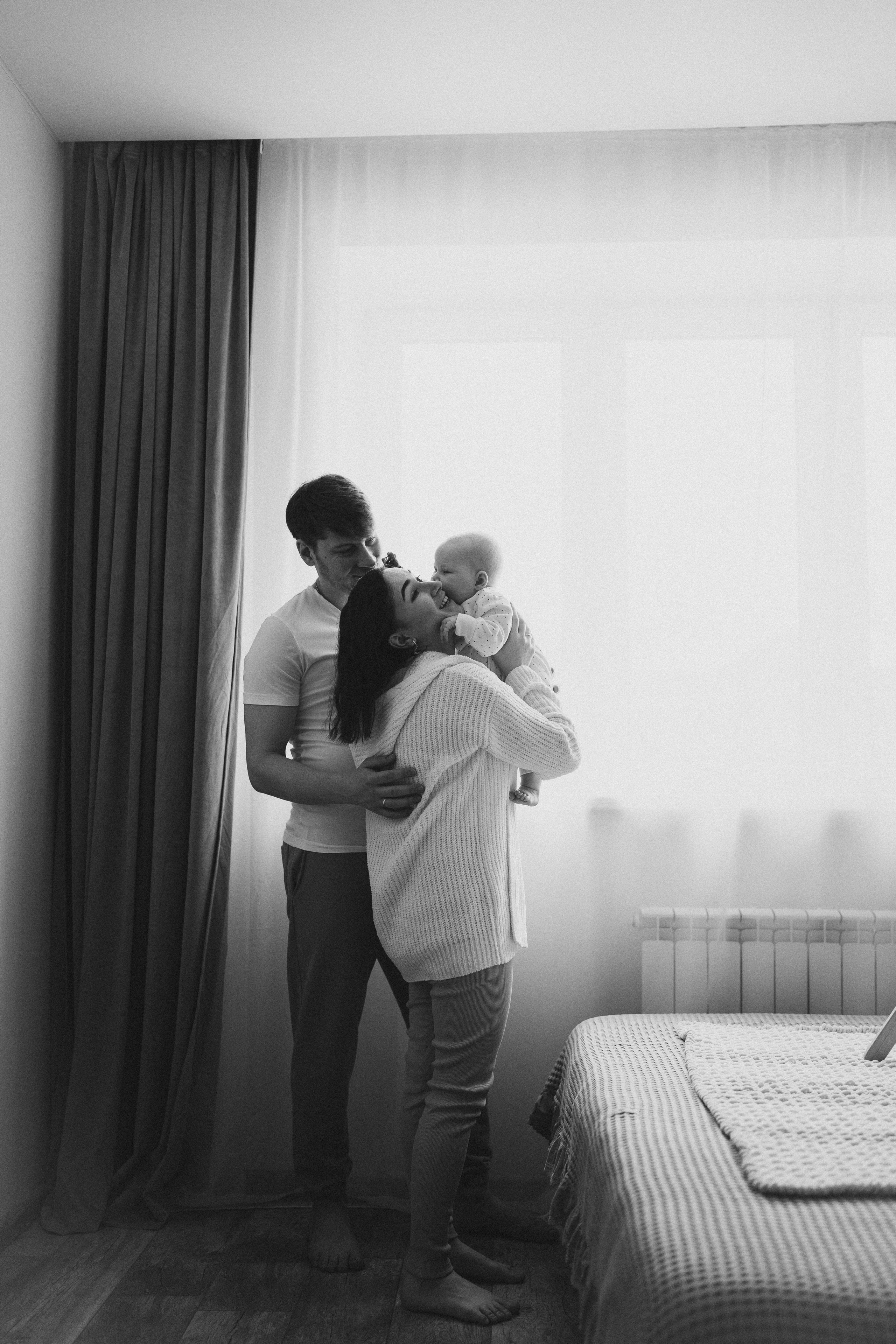 Николай, Динара и Алиночка. Фотограф Королева Елена в Москве