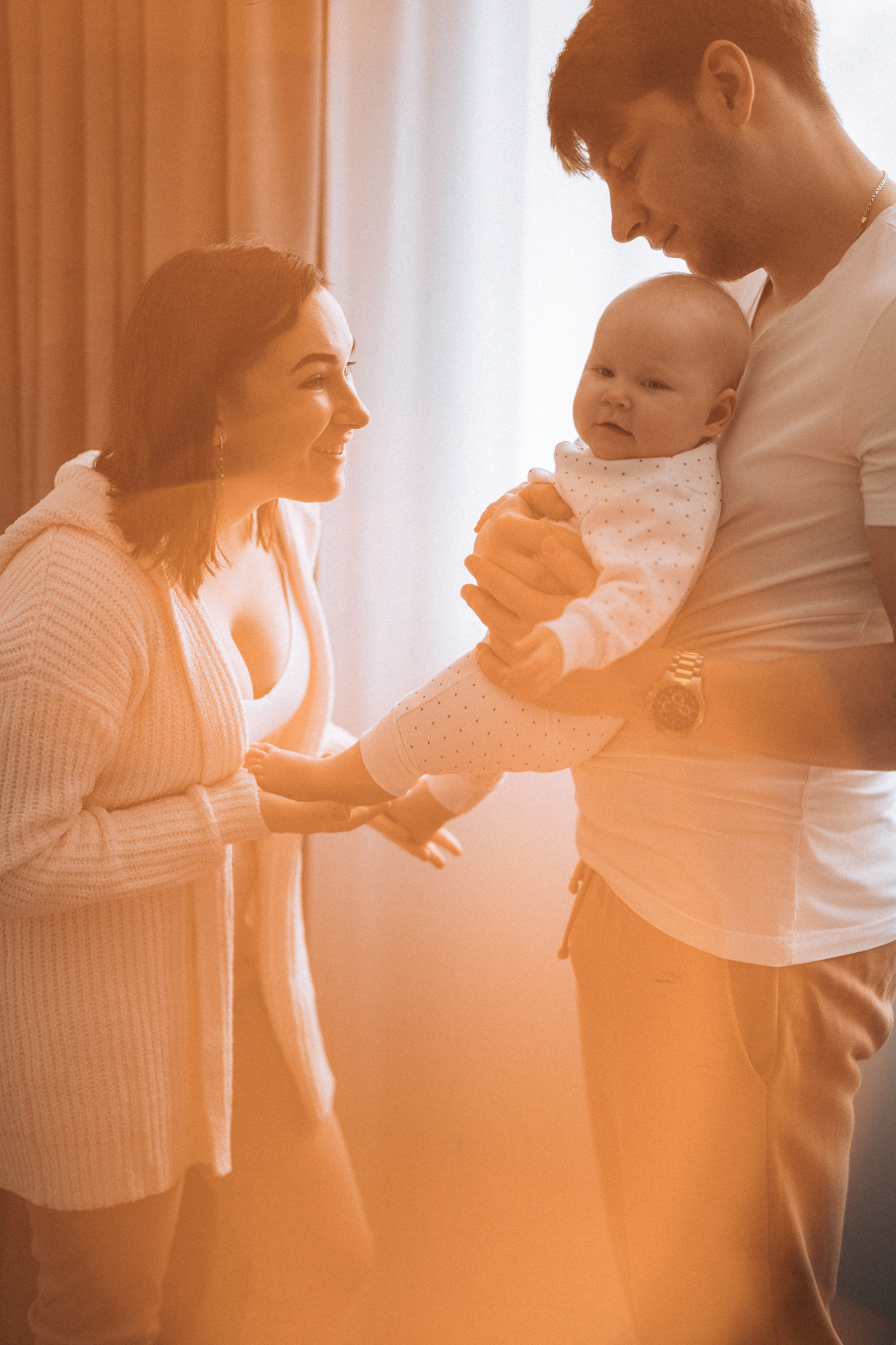 Николай, Динара и Алиночка. Фотограф Королева Елена в Москве