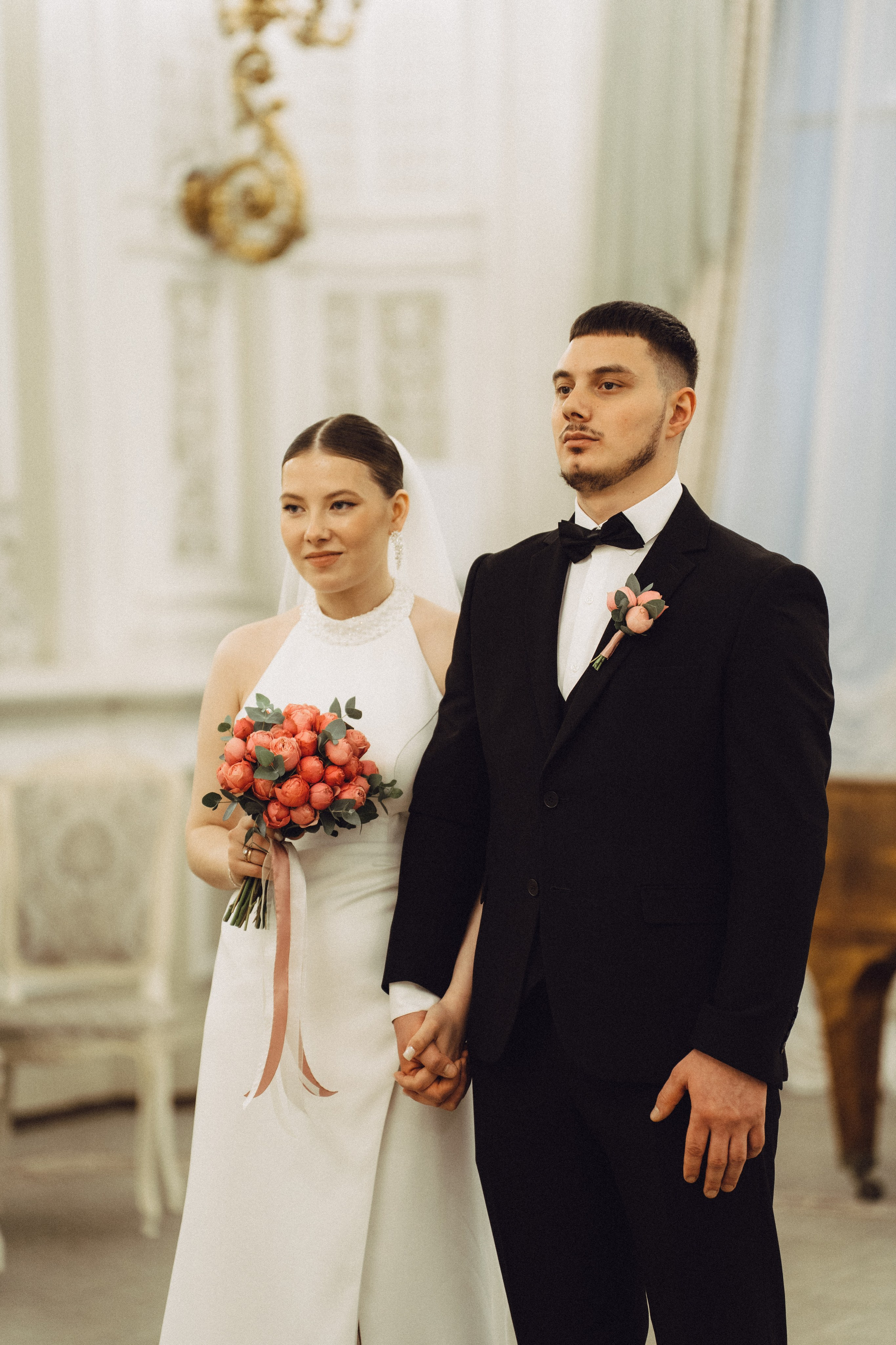 СВАДЕБНАЯ СЬЕМКА В ПЕВОМ ДВОРЦЕ БРАКОСОЧЕТАНИЯ. Профессиональный фотограф, Санкт-Петербург — Виктория Богомолова