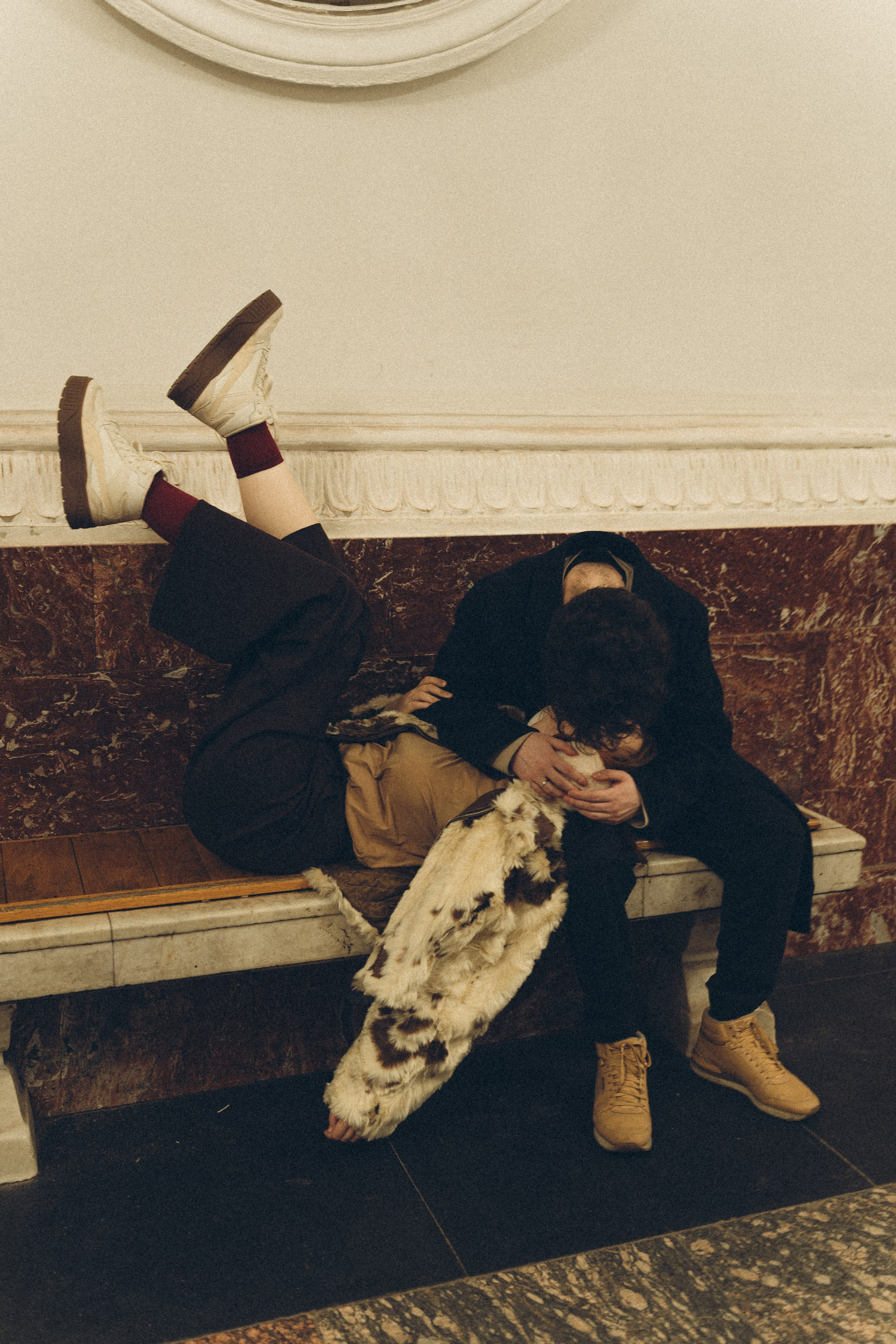 НОВОГОДНЯЯ ФОТОСЕСИИЯ ПАРЫ В МЕТРО ЛЮБОВЬ. Профессиональный фотограф, Санкт-Петербург — Виктория Богомолова