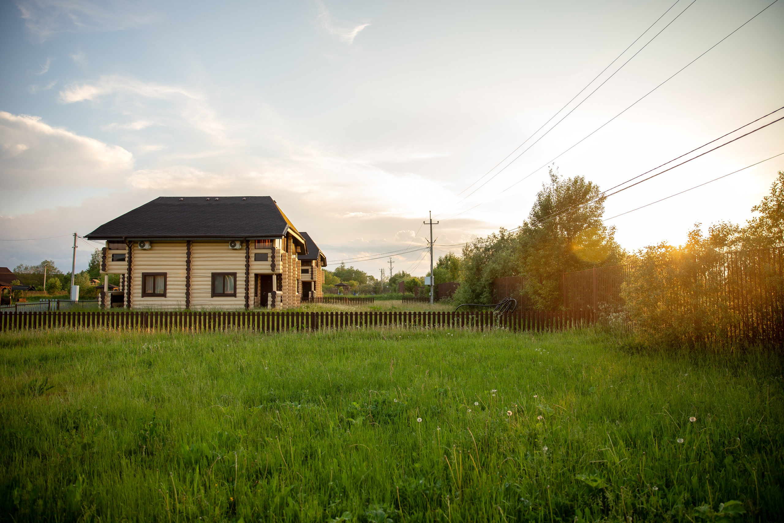 База отдыха в Тверской области. Территория. Фотограф недвижимости и контент-съемки в СПб