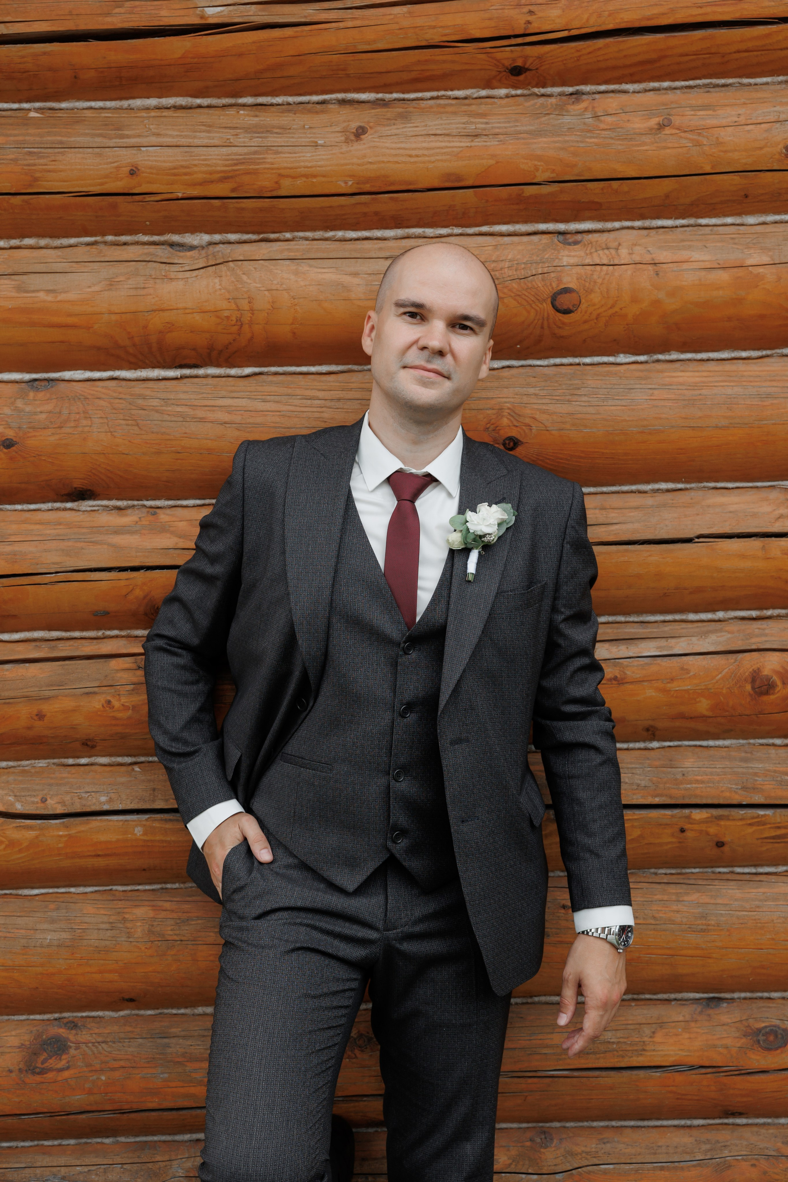 Полина и Дмитрий, загородный клуб «Барин», ЗАГС в г. Пушкино. Свадебный и репортажный фотограф (Москва, Королев и другие)